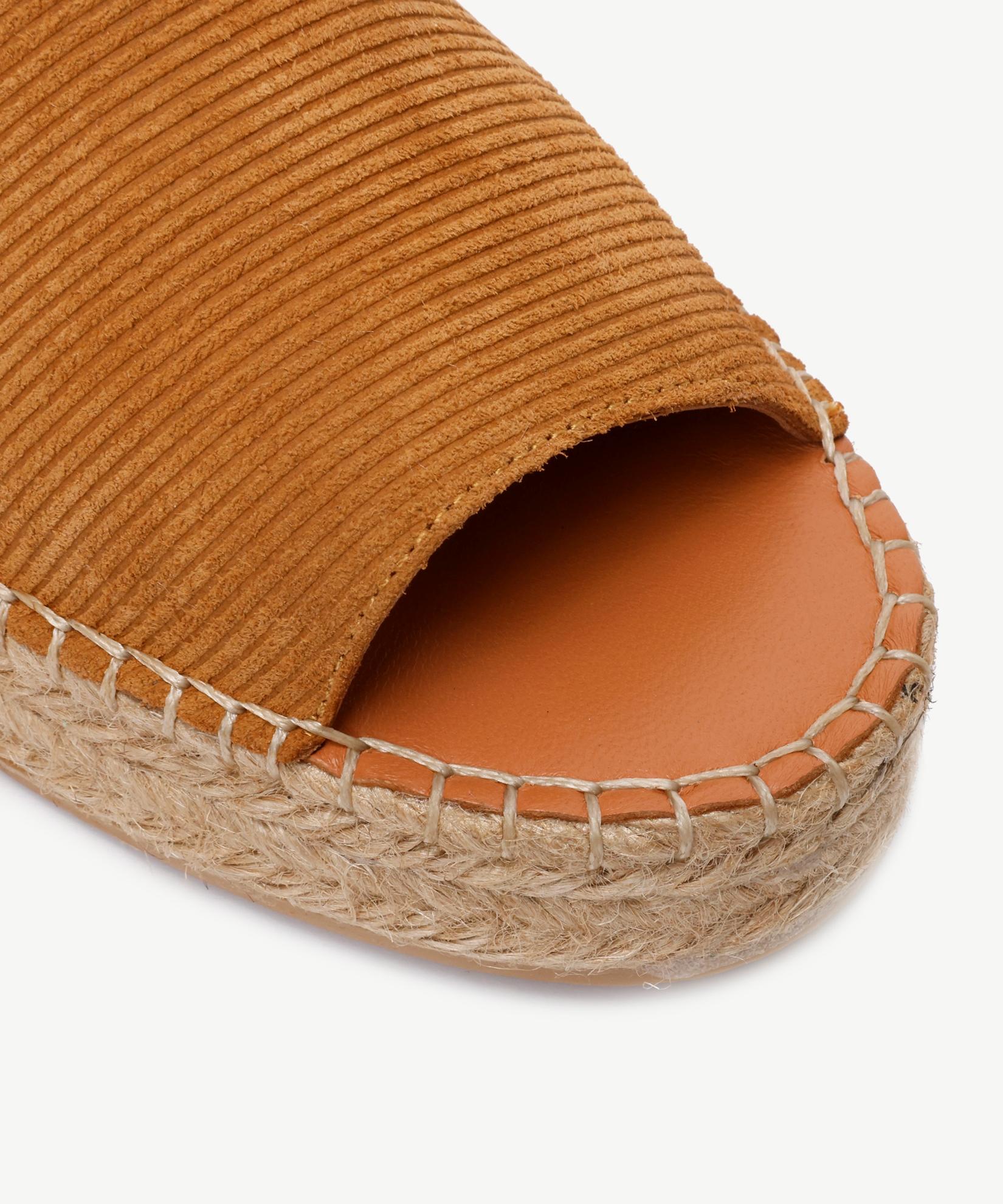 YARGICI Deri Espadril Terlik