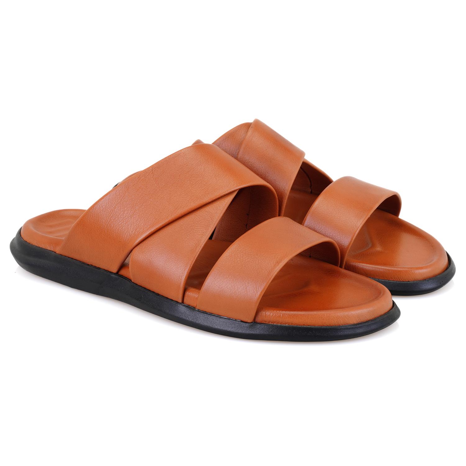 Evelin Taba Erkek Deri Terlik