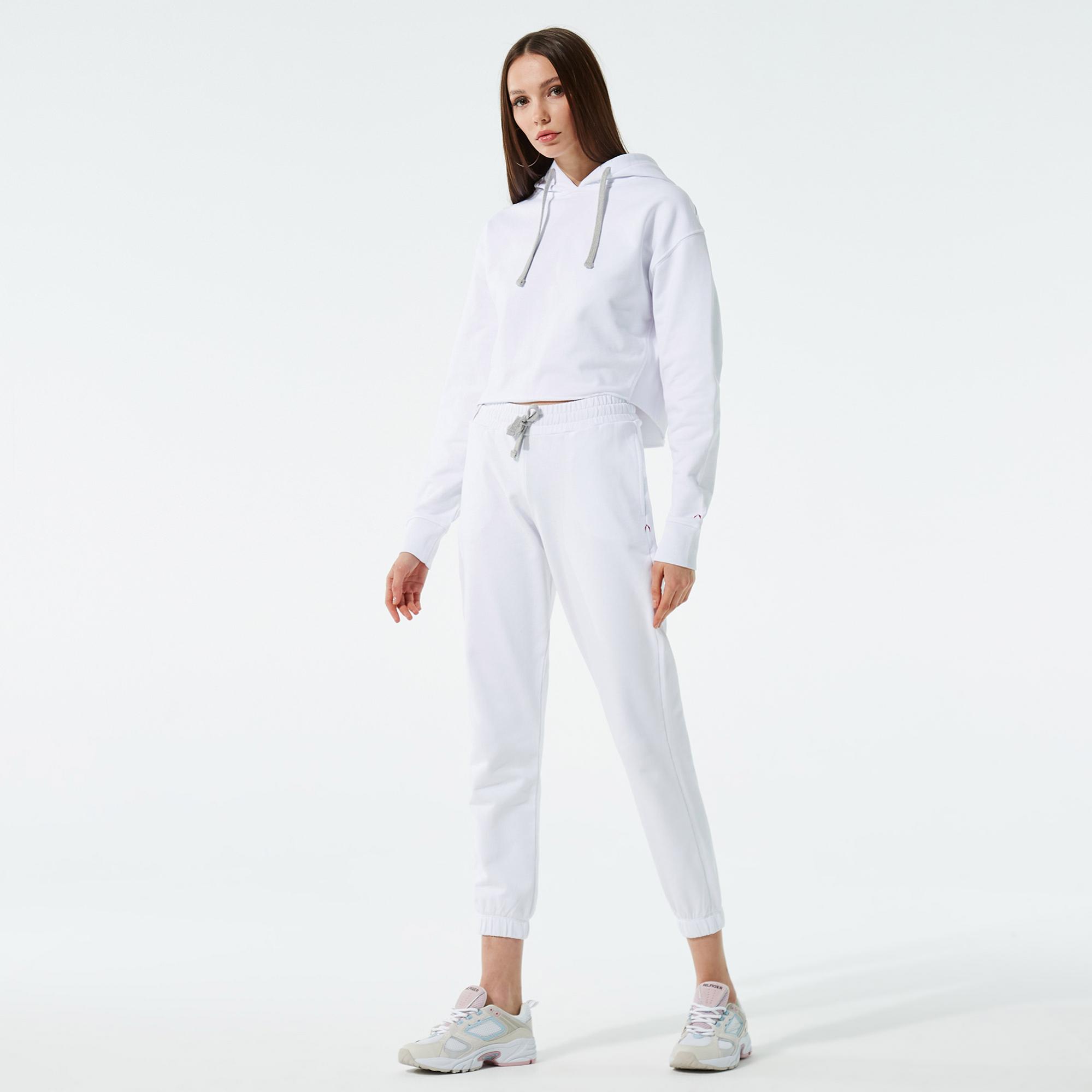 The Stay Line Lumi Kadın Beyaz Hoodie