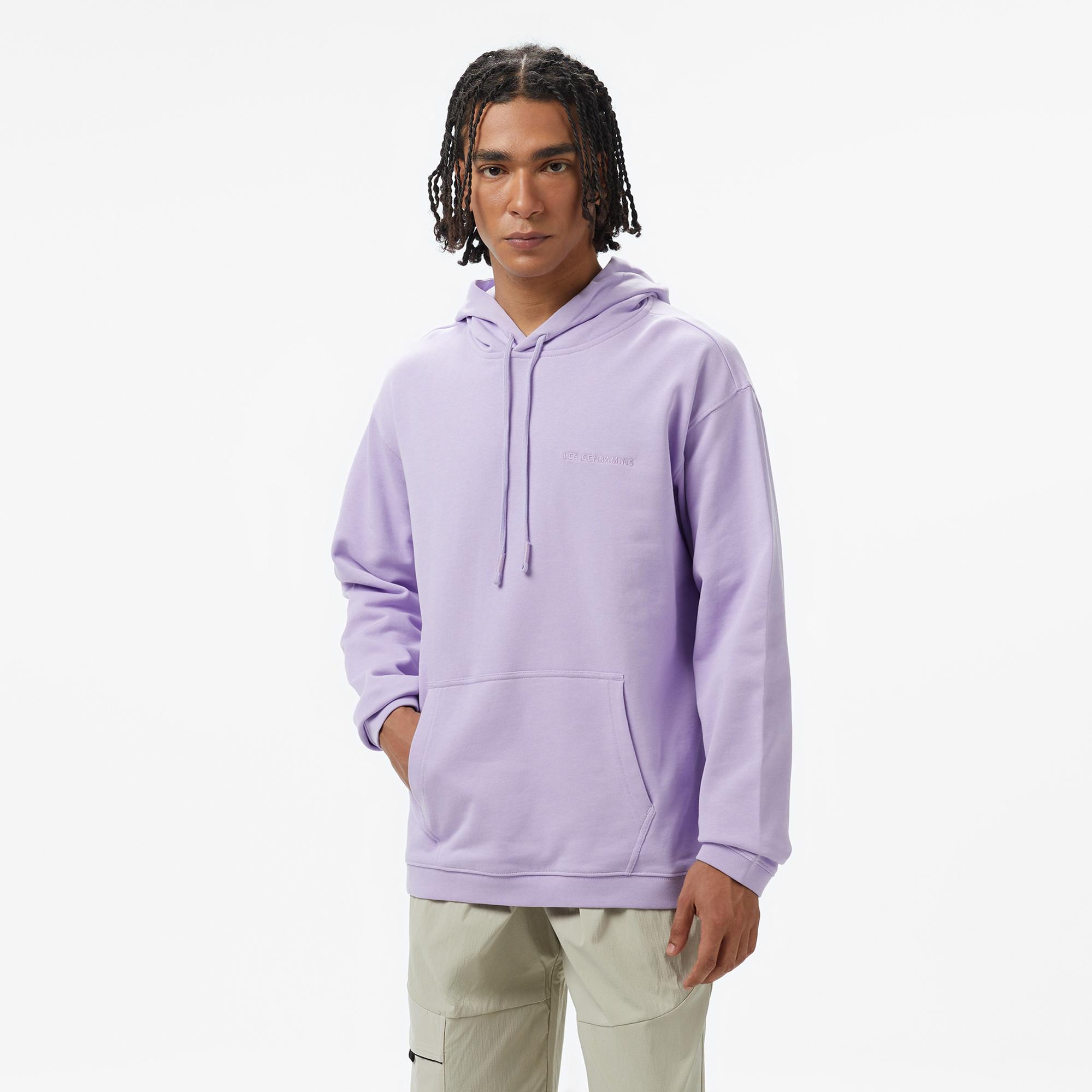 Les Bebjamins 303 Erkek Mor Hoodie