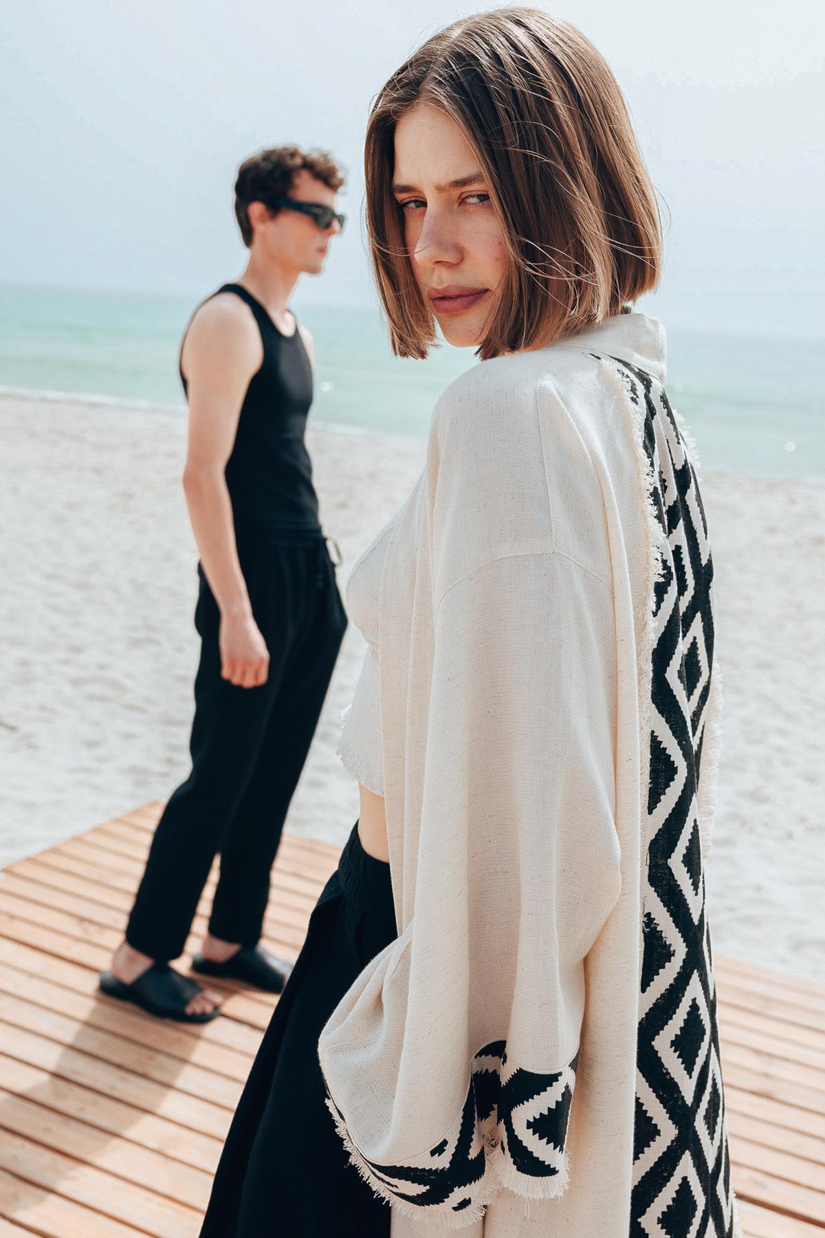 İKİKIZ Saga Kimono Kadın Renkli