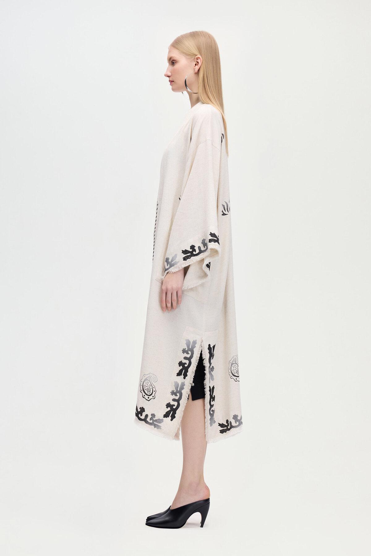 İKİKIZ Festival Kimono Kadın Renkli