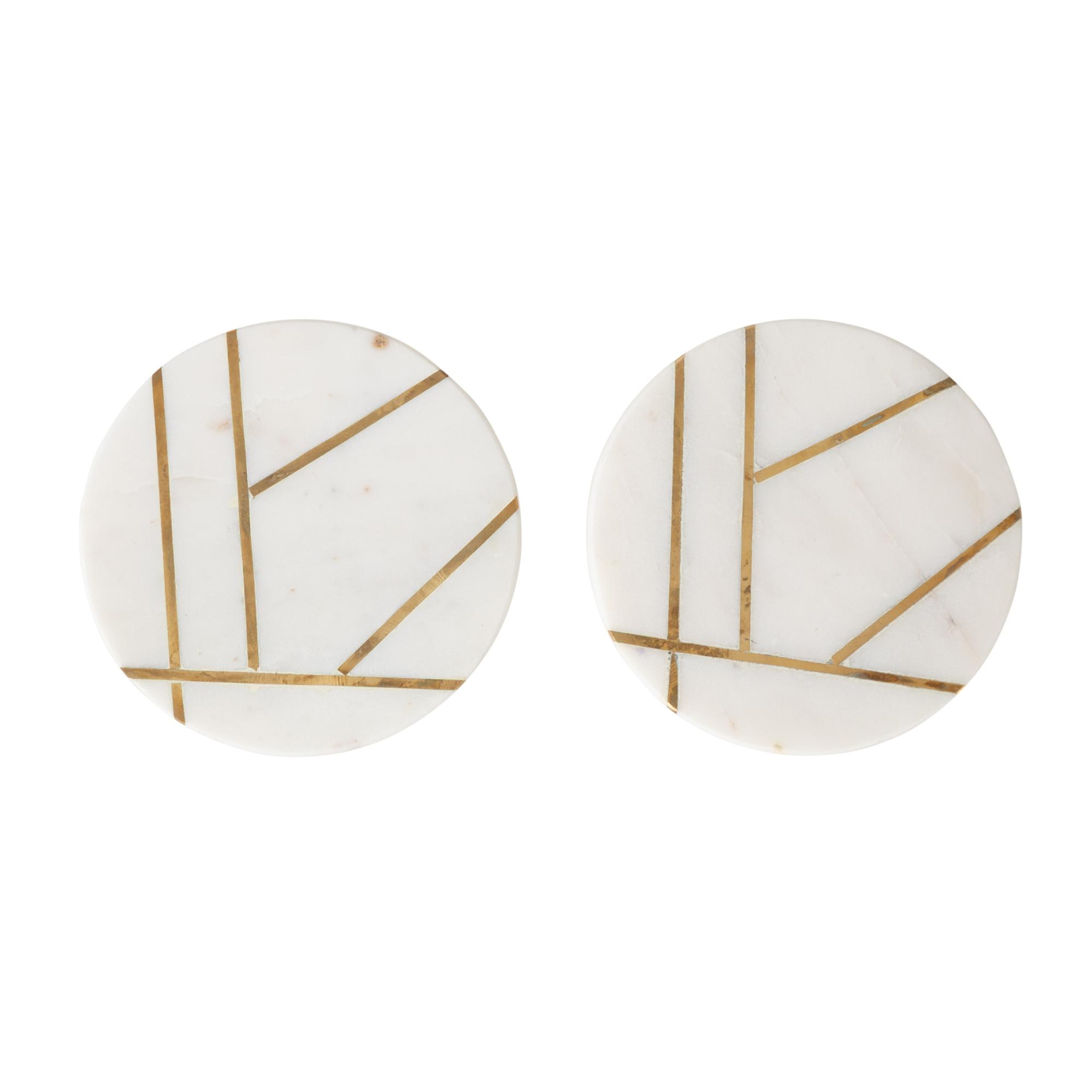 BRASS MERMER BARDAK ALTLIĞI SETİ - 2Lİ