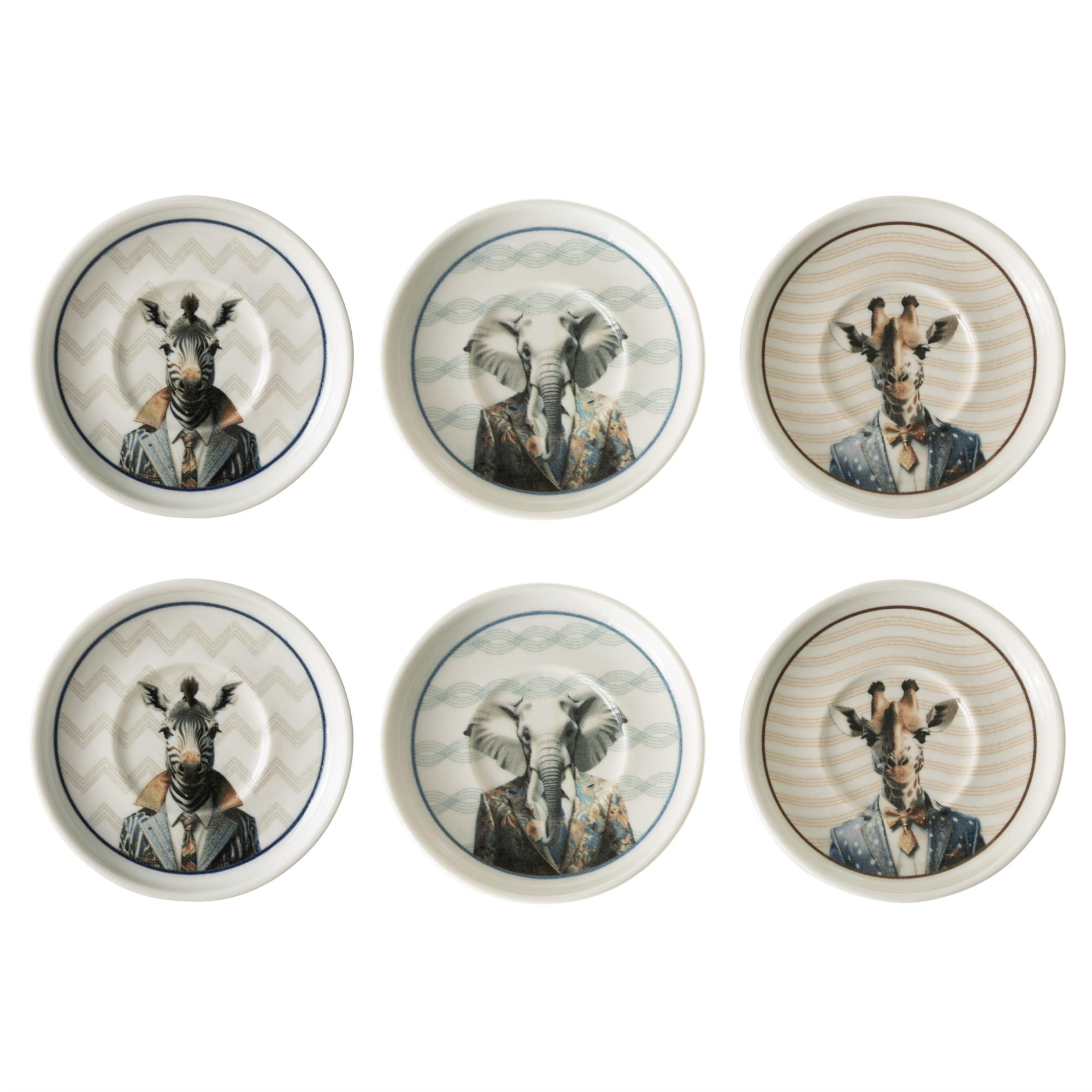 ICONIC ÇAY TABAĞI SETİ-6LI