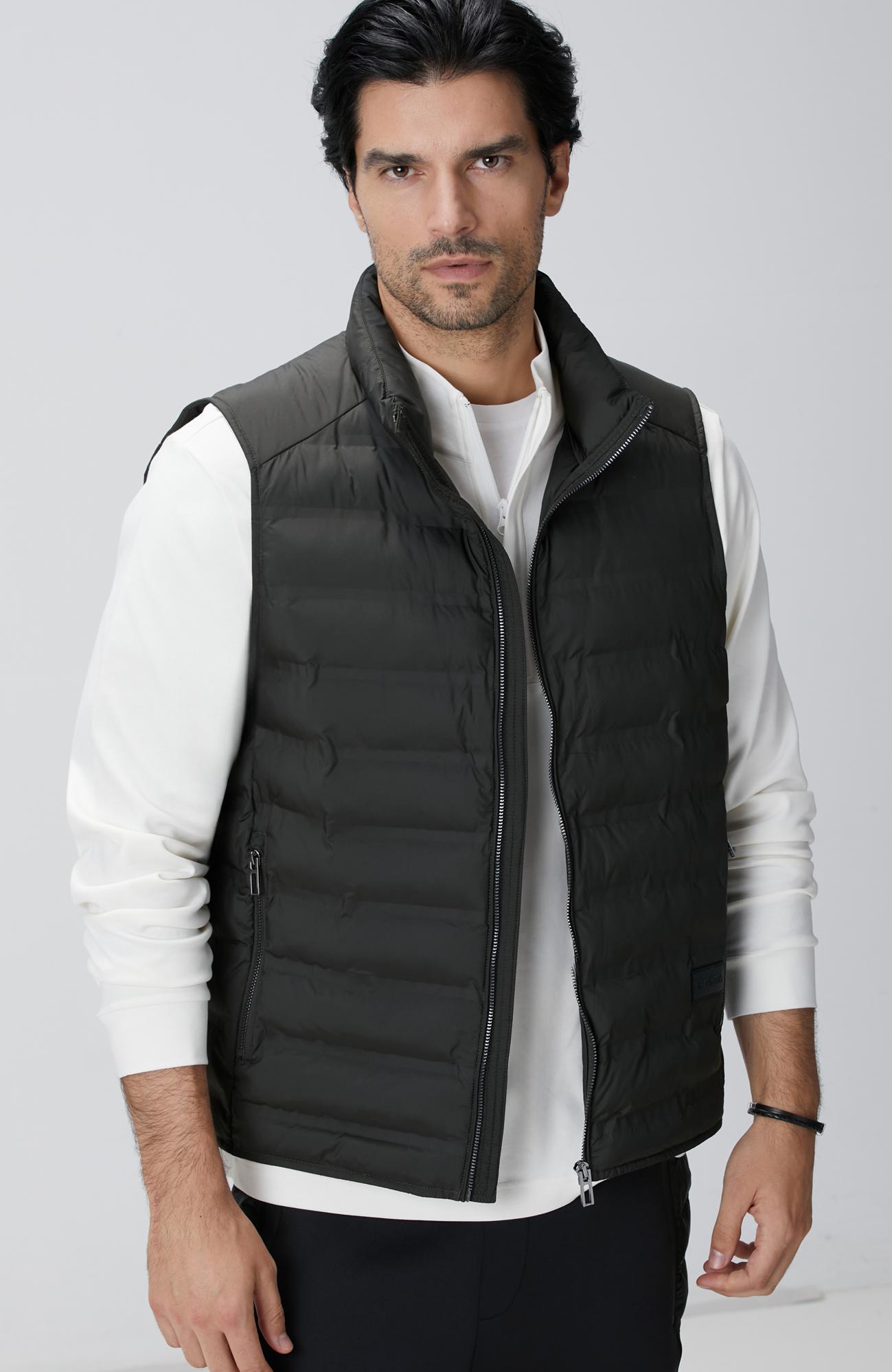 Network Erkek Haki Puffer Casual Yelek