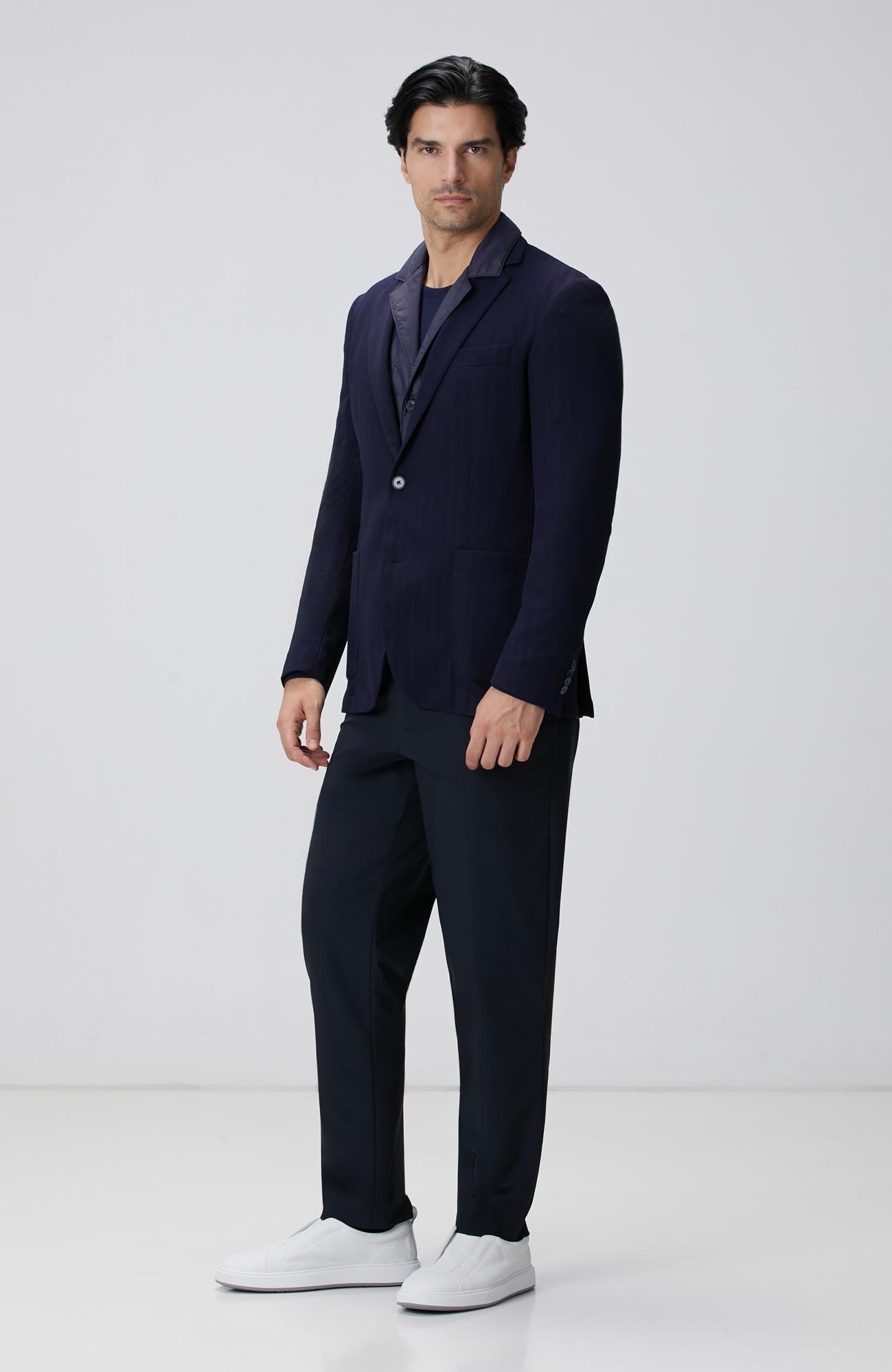 Network Erkek Lacivert Puffer Casual Yelek