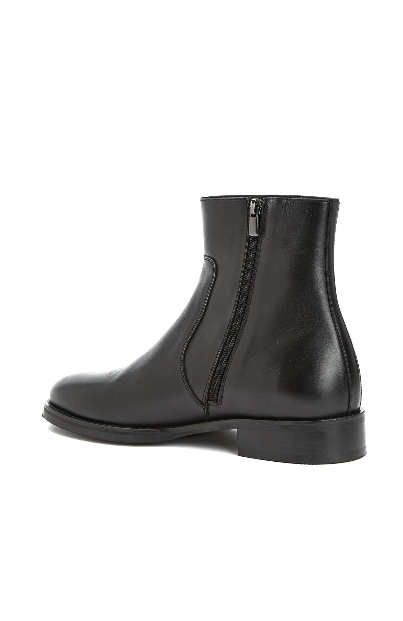 Gh For Nw Erkek George Hogg for NetWork Siyah Deri Bot