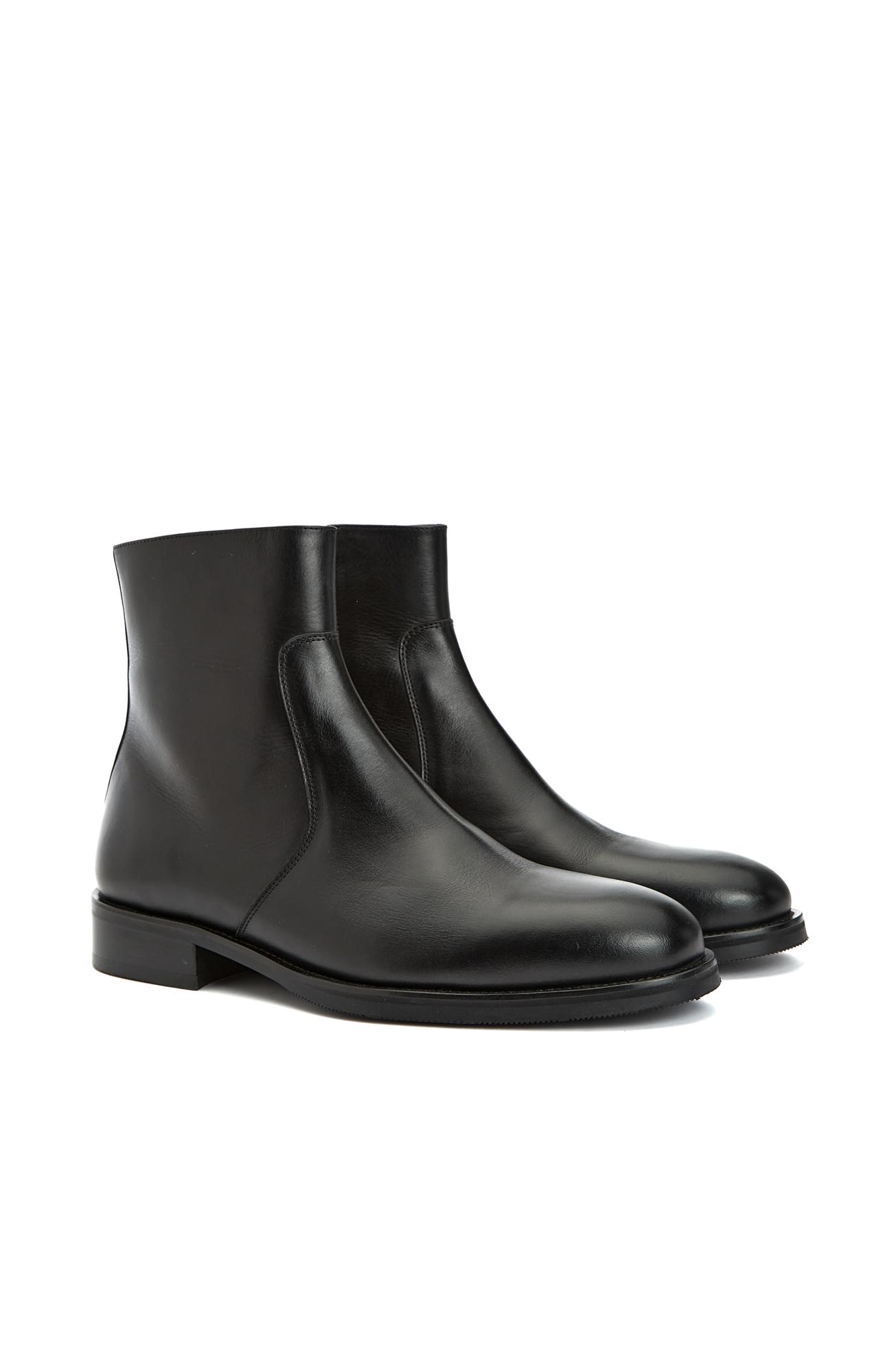 Gh For Nw Erkek George Hogg for NetWork Siyah Deri Bot