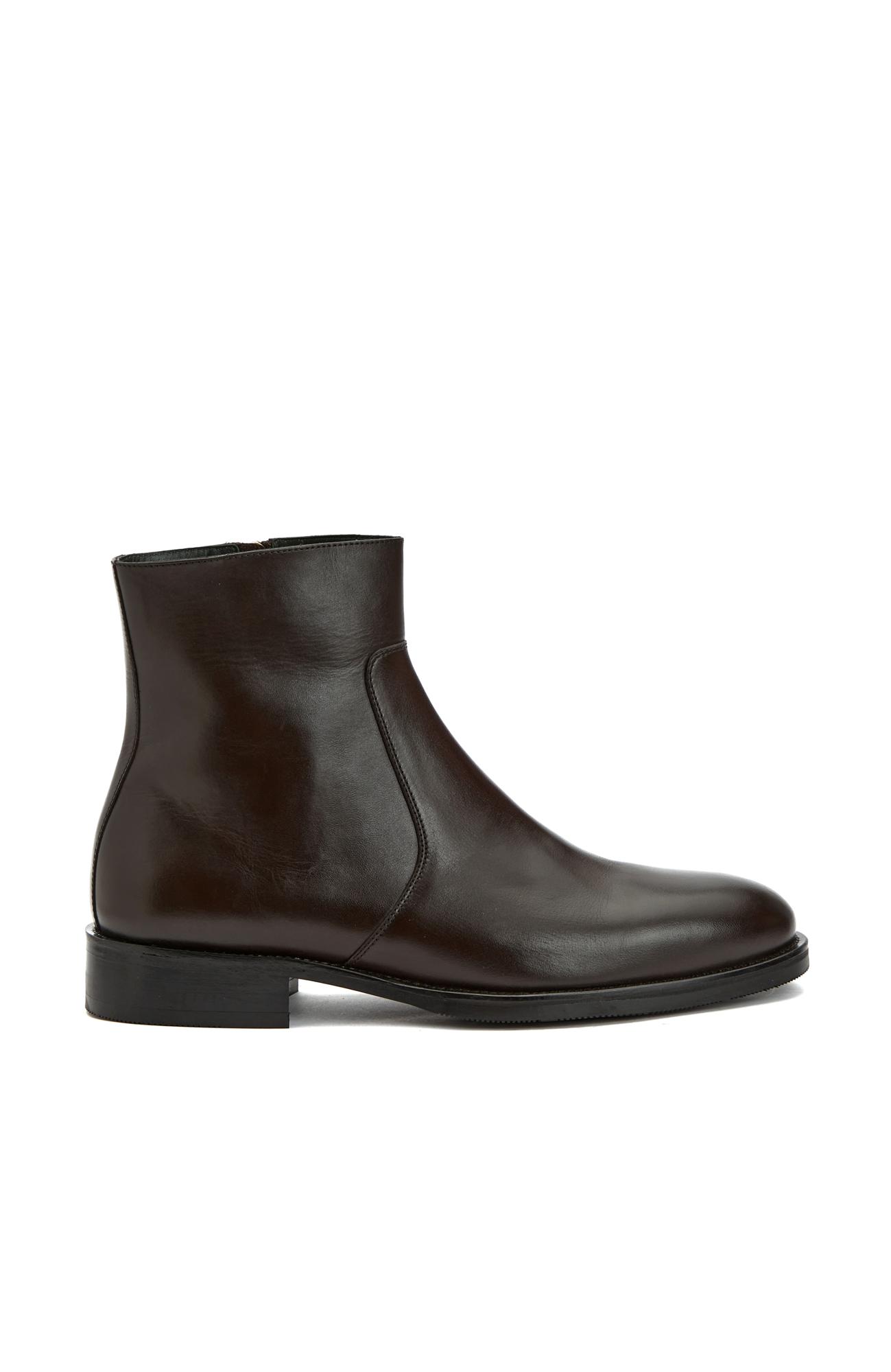 Gh For Nw Erkek George Hogg for NetWork Kahverengi Deri Bot