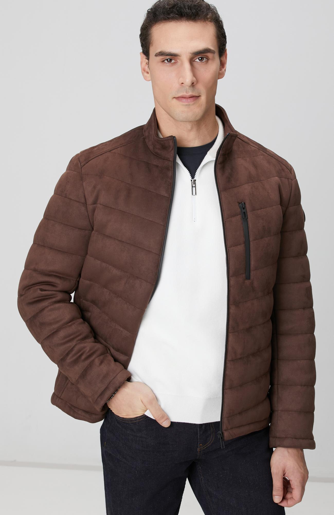 Network Erkek Acı Kahve Mont