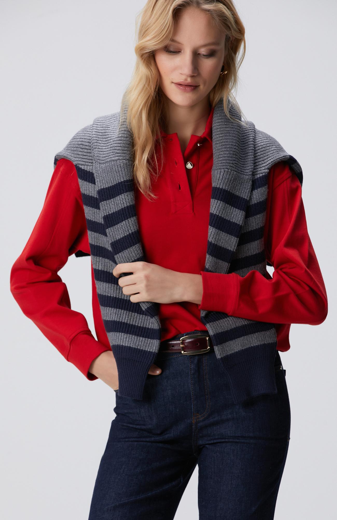 Network Kadın Kırmızı Sweatshirt