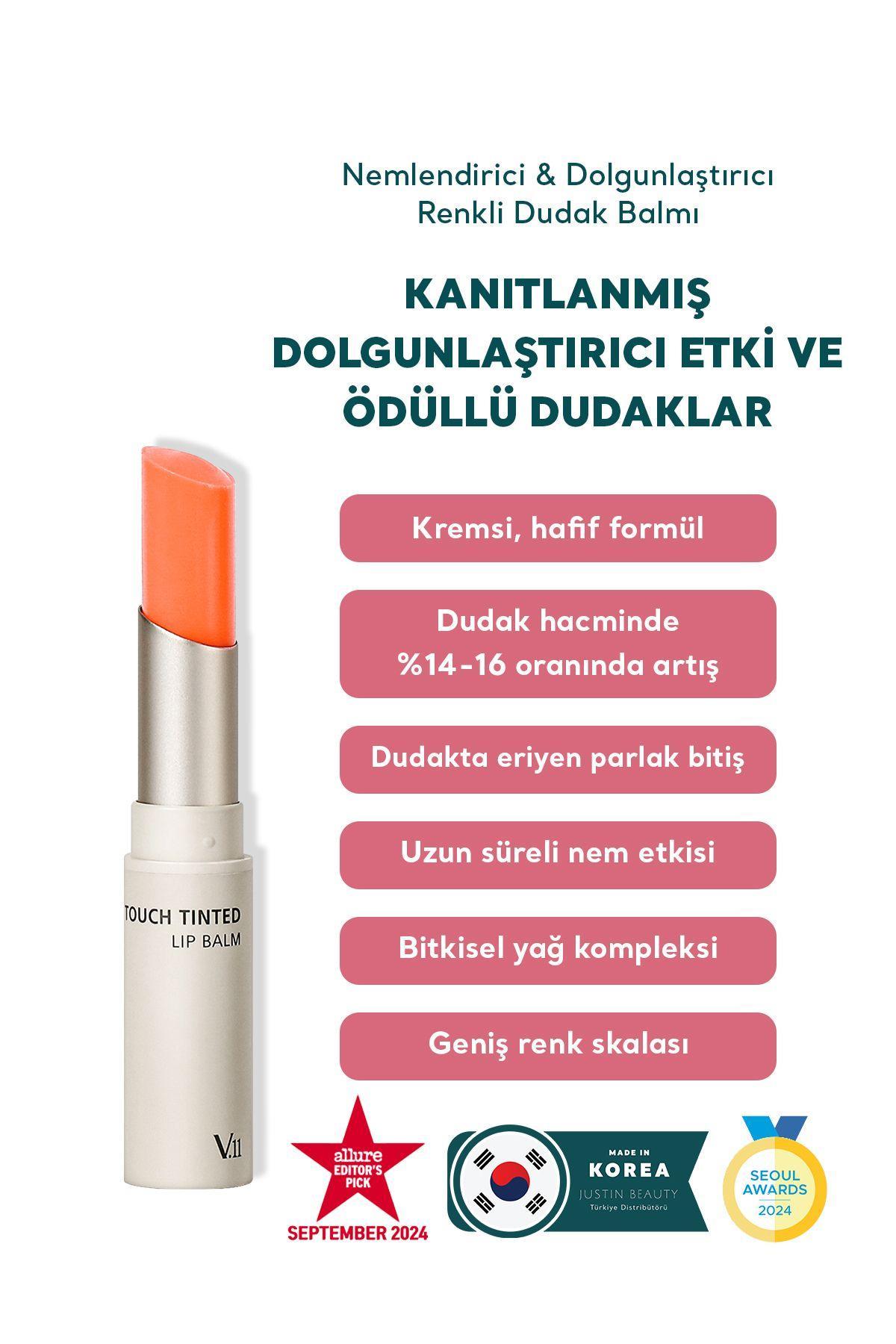 Village 11 Factory Plumpang Color Lip Balm Light Coral 4g - Nemlendirici & Dolgunlaştırıcı Renkli Dudak Balmı
