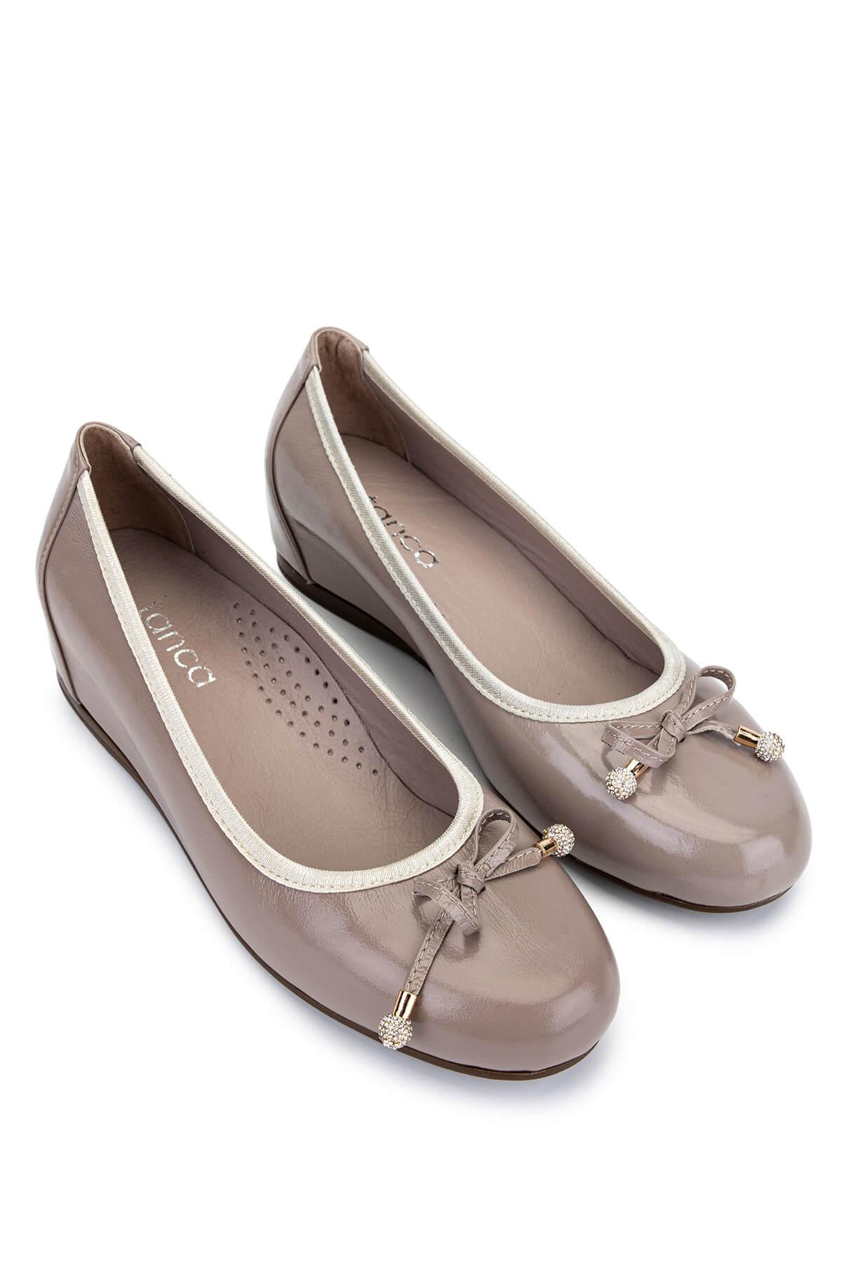 Tamer Tanca Kadın Hakiki Deri Vizon Comfort Ayakkabı