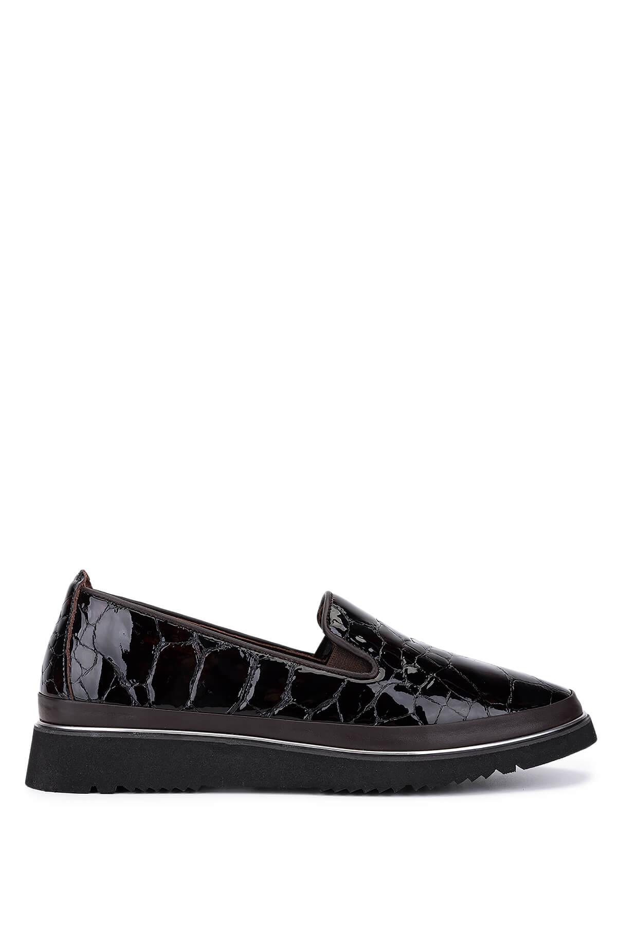 Tamer Tanca Kadın Hakiki Deri Kahverengi Comfort Ayakkabı