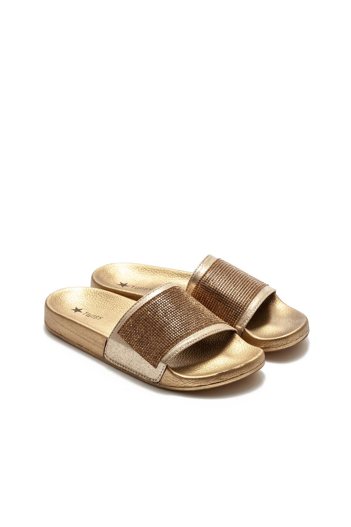 Mirror Kadın Terlik Altın 36/40