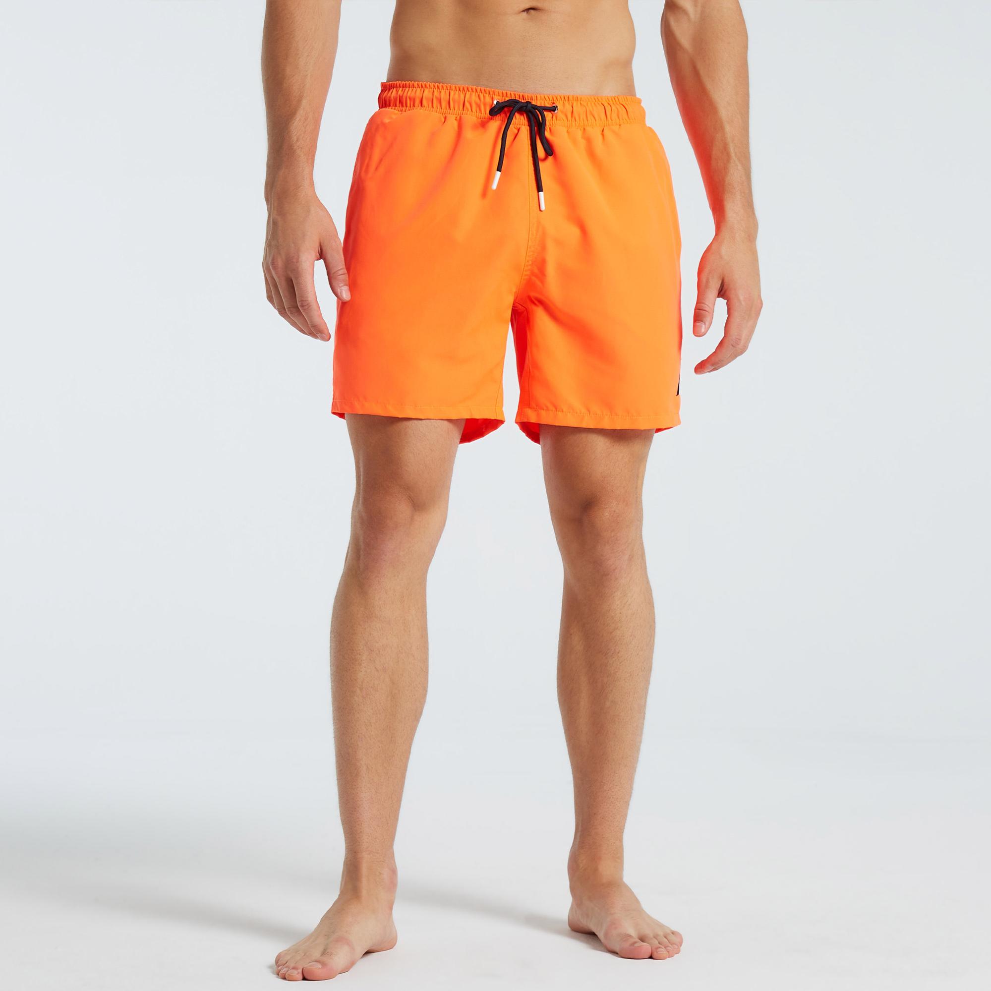 Nautica Erkek Turuncu Standart Fit Deniz Şortu