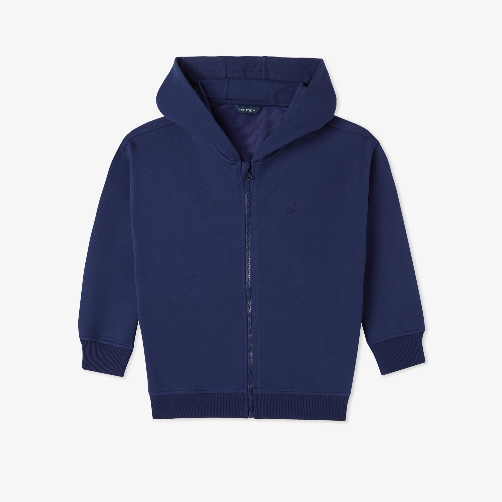 Nautica Kız Çocuk Lacivert Standart Fit Kapüşonlu Sweatshirt