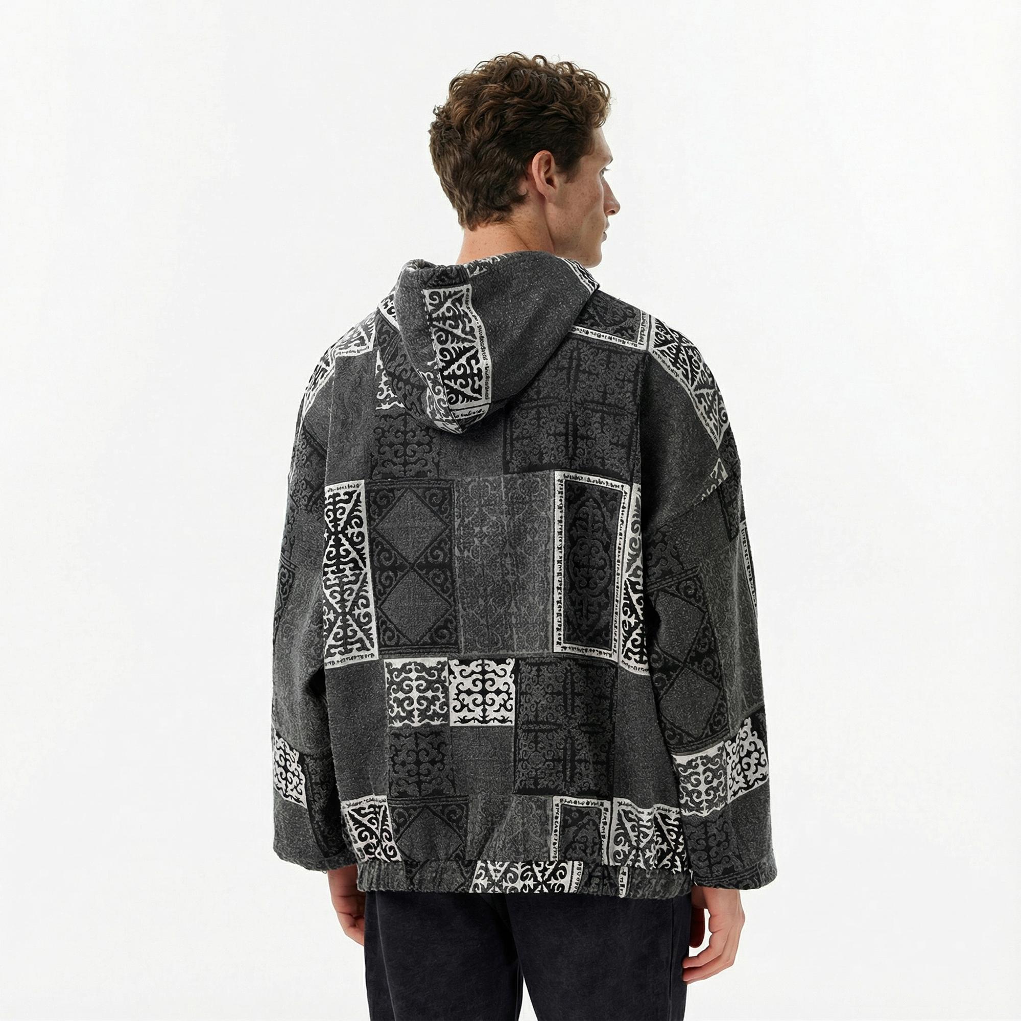 Les Benjamins 029 Erkek Renkli Sweatshirt