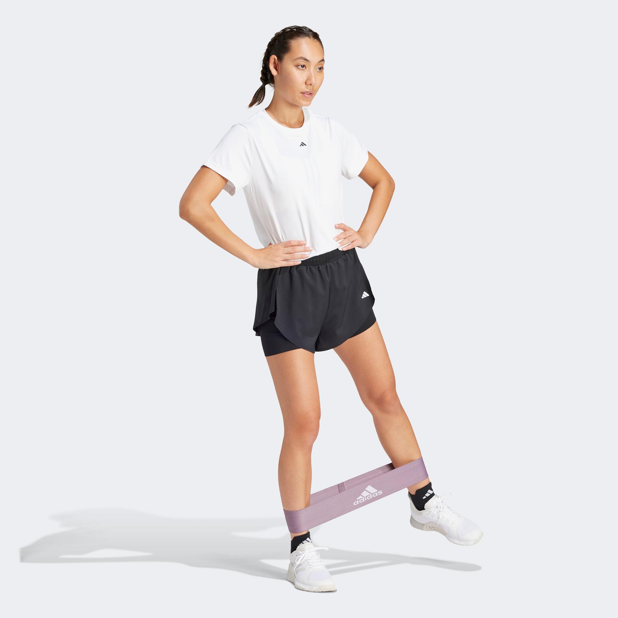 adidas Designed for Training 2in1 Kadın Siyah Şort