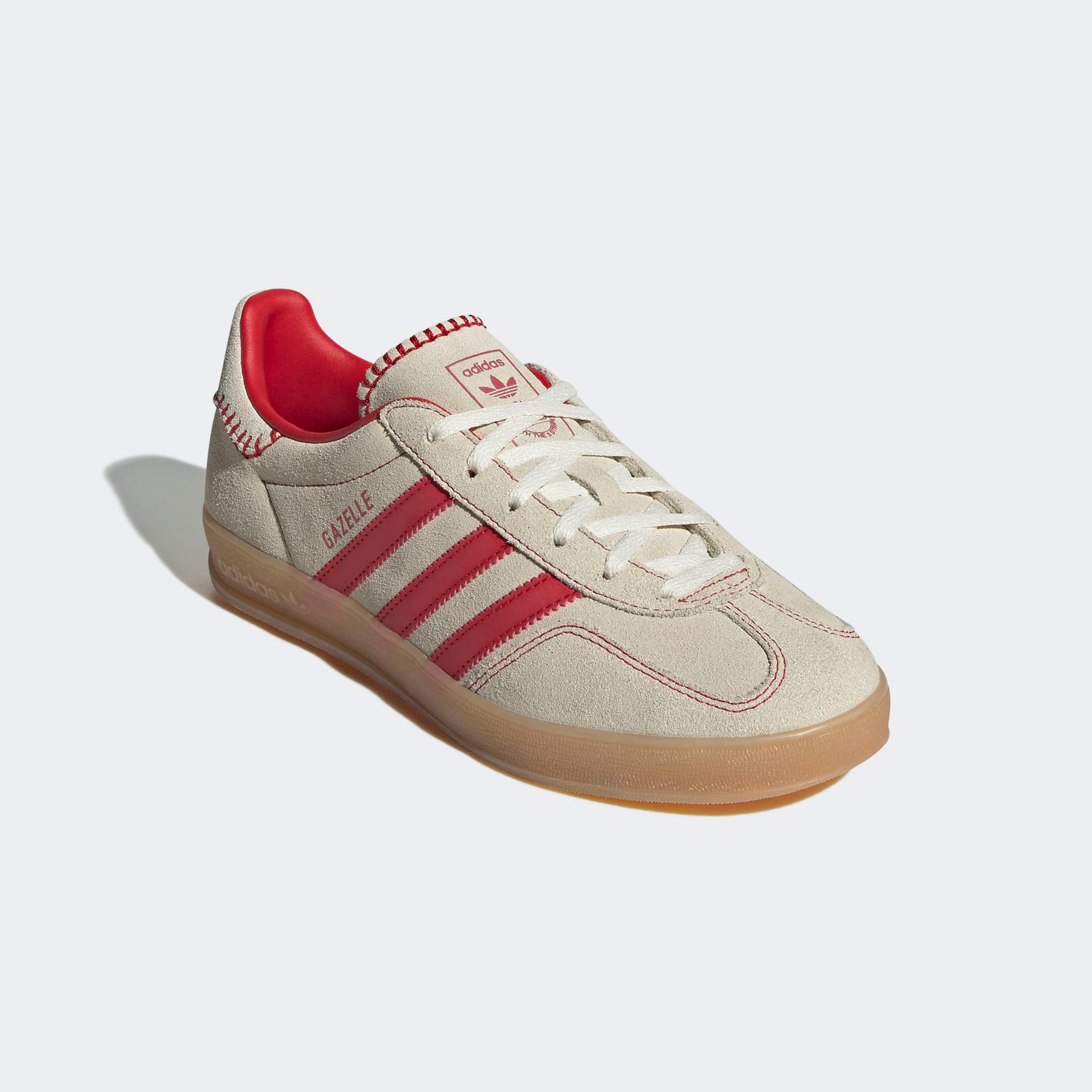 adidas Gazelle Indoor Kadın Krem Rengi Sneaker