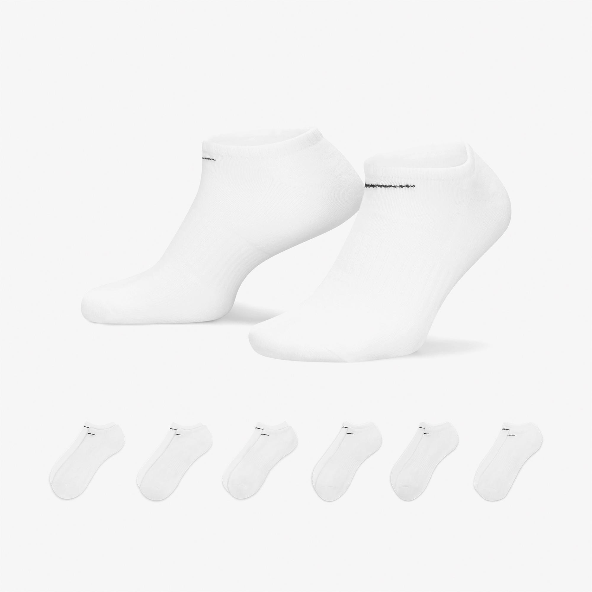 Nike Everyday Cushioned Unisex Beyaz Çorap