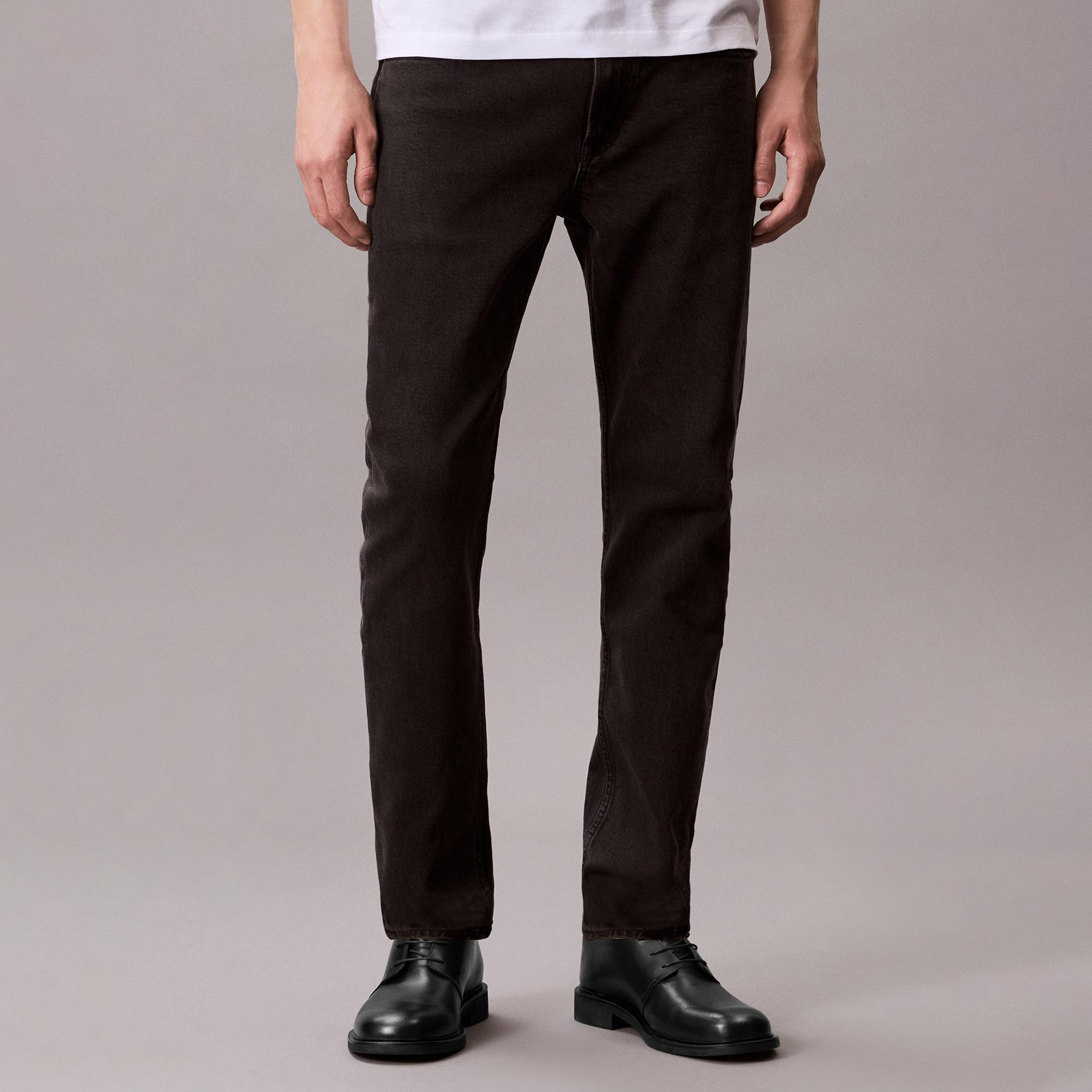 Calvin Klein Slim Taper Erkek Siyah Jean