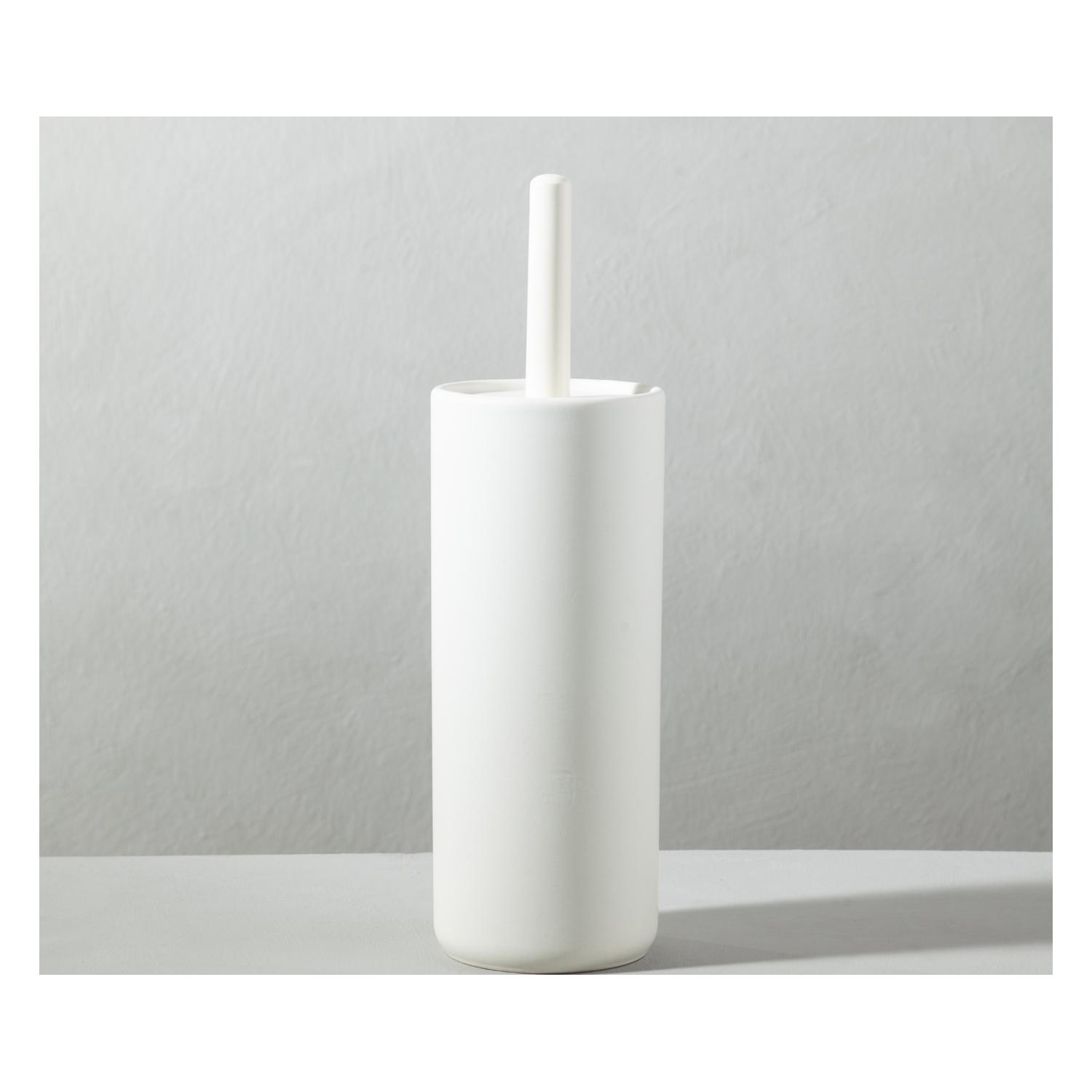 MAT BEYAZ TUVALET FIRÇASI