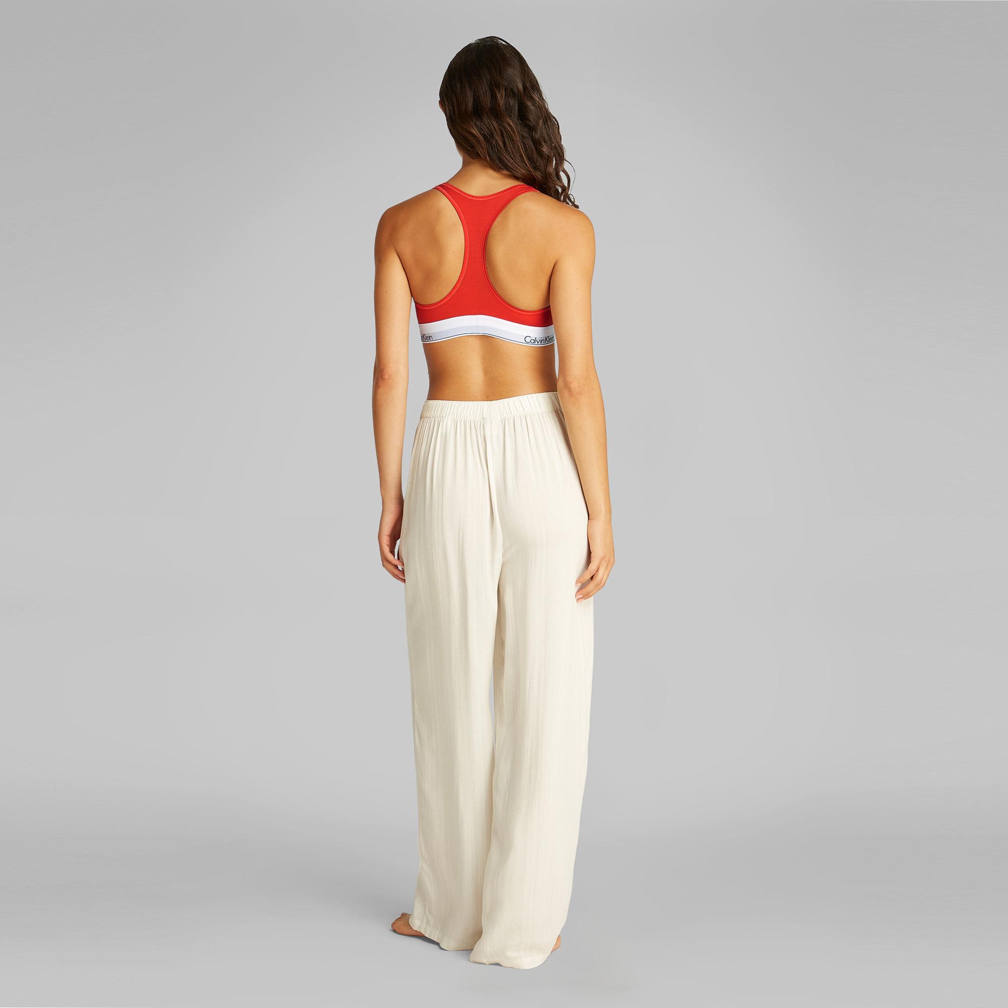 Calvin Klein Unlined Kadın Kırmızı Bra