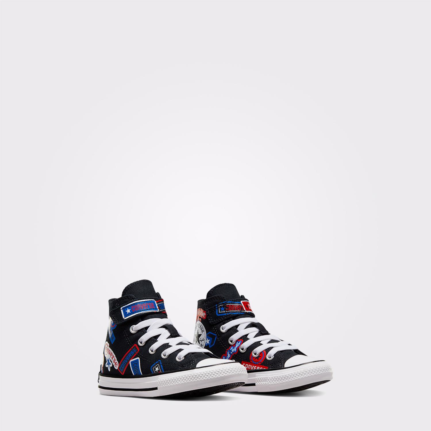 Converse Chuck Taylor All Star Stickers Çocuk Siyah Sneaker