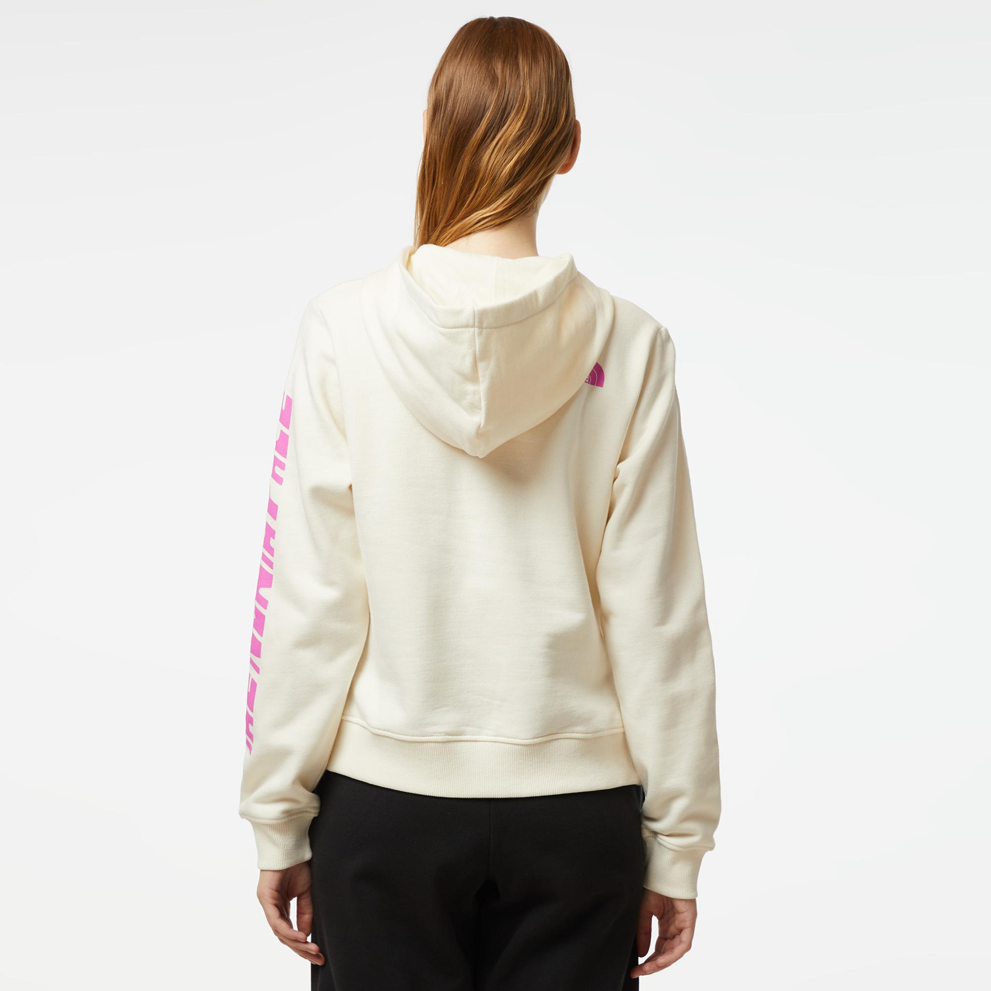 The North Face Mountain Play Kadın Beyaz Sweatshirt