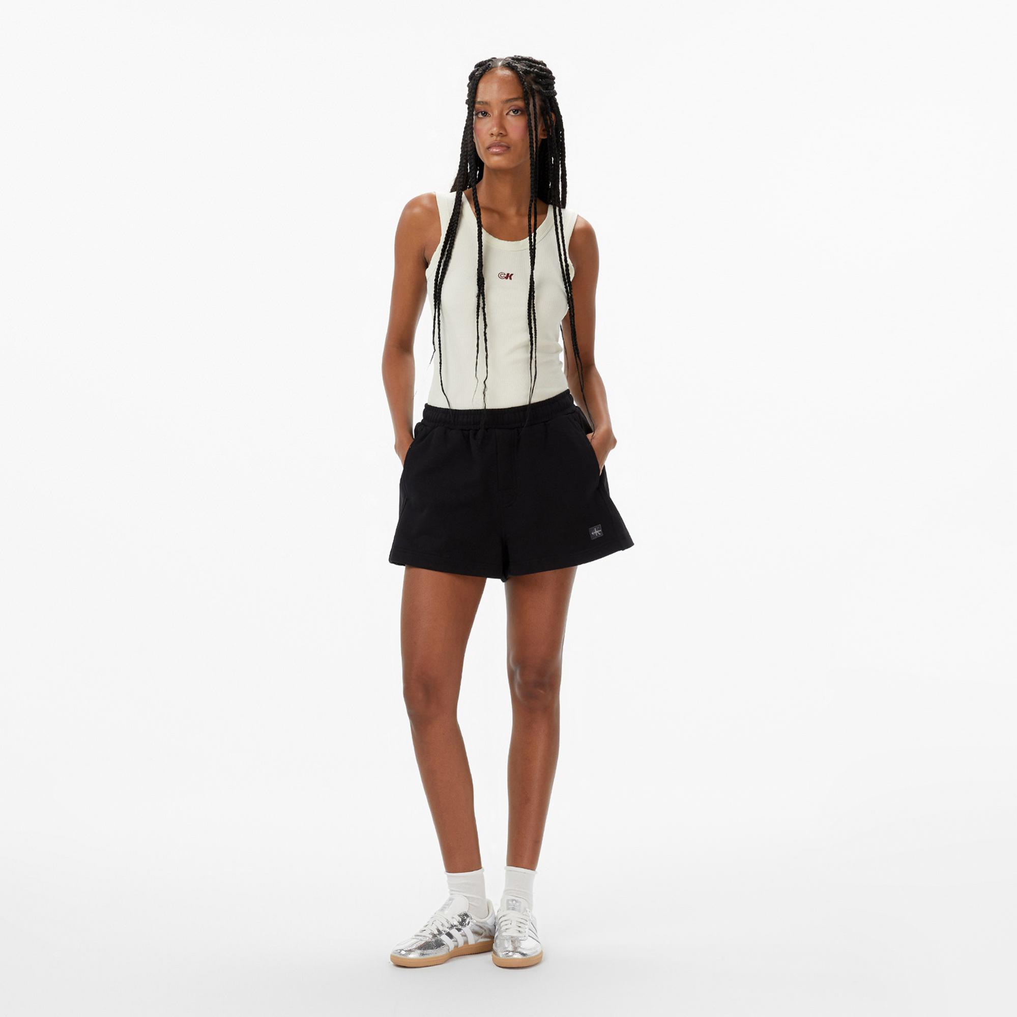 Calvin Klein Modal Tank Essential Kadın Beyaz T-Shirt