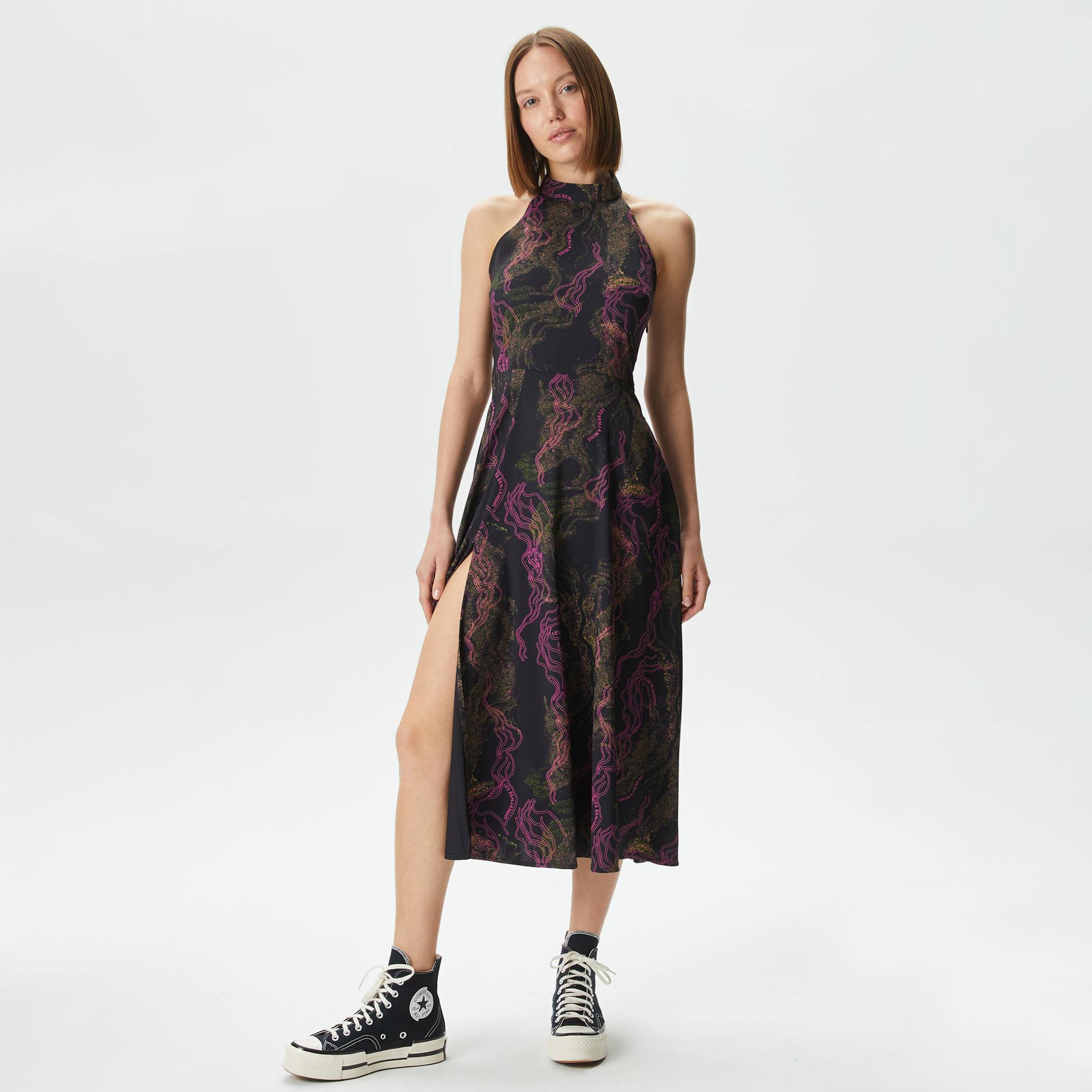 Les Benjamins Kısmet Voyage East to West 002 Kadın Siyah Elbise