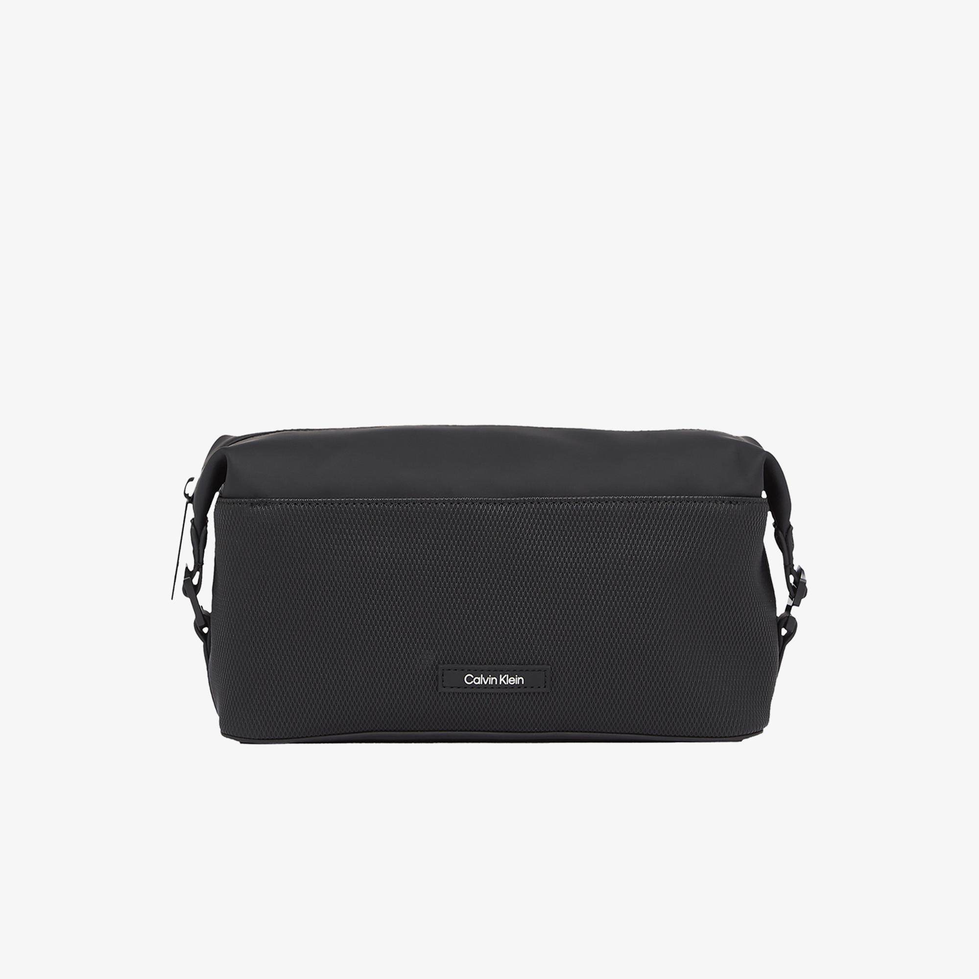 Calvin Klein Essential Wash Rub Erkek Siyah Çapraz Çanta