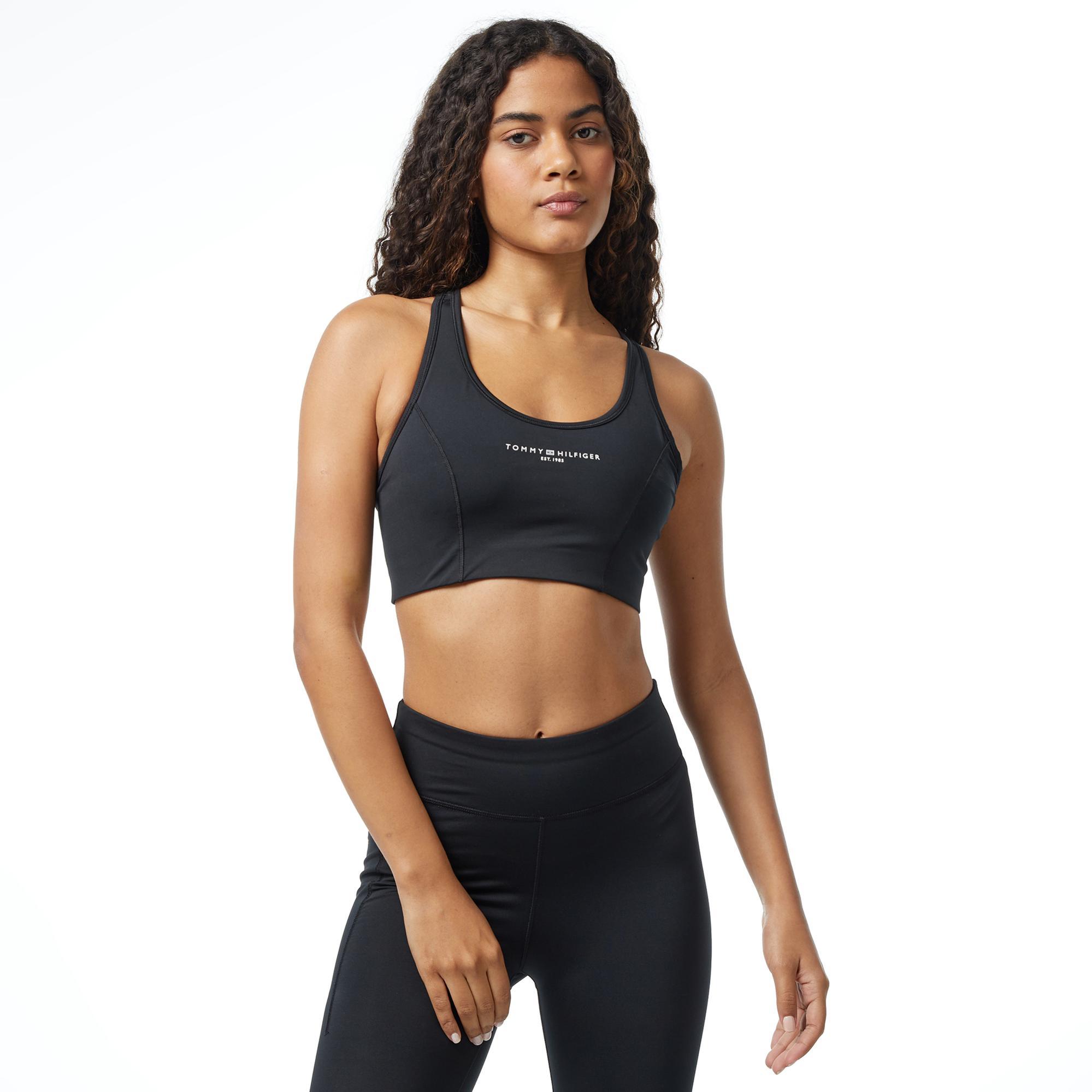 Tommy Hilfiger Essentials Mini Mid Kadın Siyah Bra