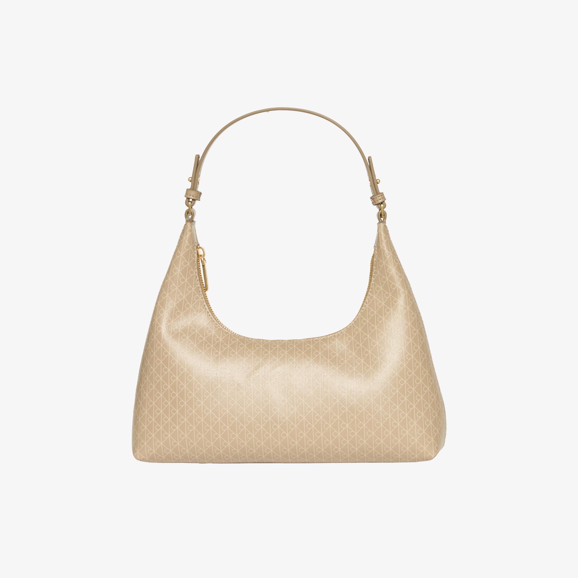 Calvin Klein Emblem Kadın Kahverengi Çapraz Çanta