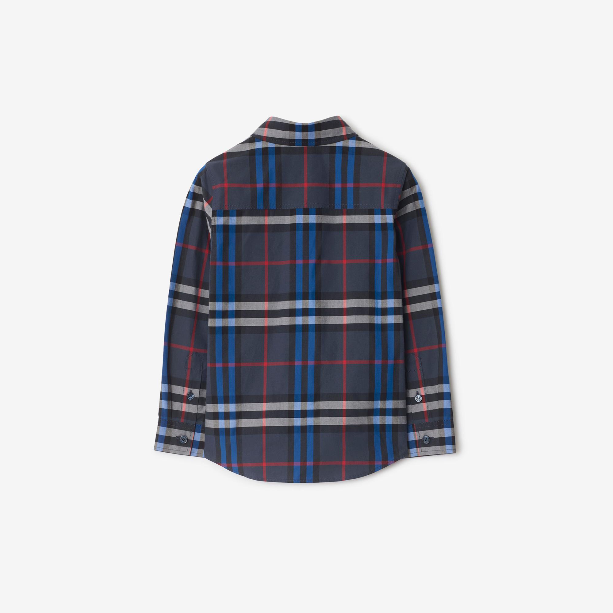 Burberry Owen Çocuk Lacivert Gömlek