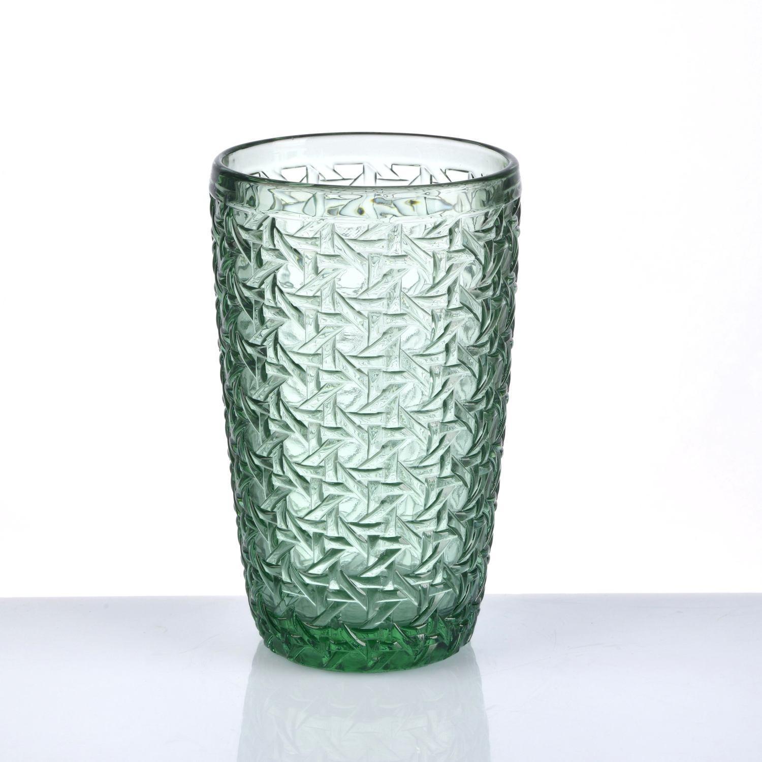 Elia Cam Bardak Yeşil 380 Ml