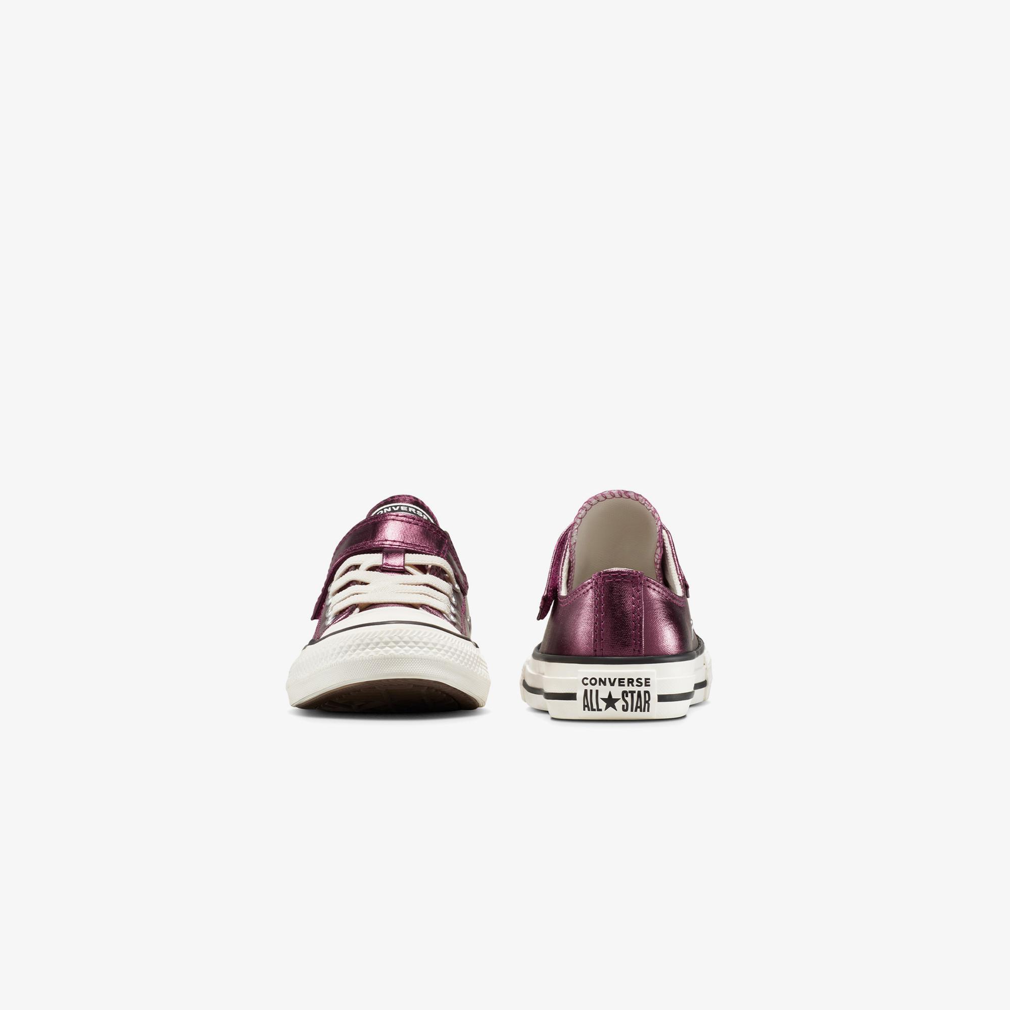 Converse Chuck Taylor All Star Metallic Çocuk Bordo Sneaker