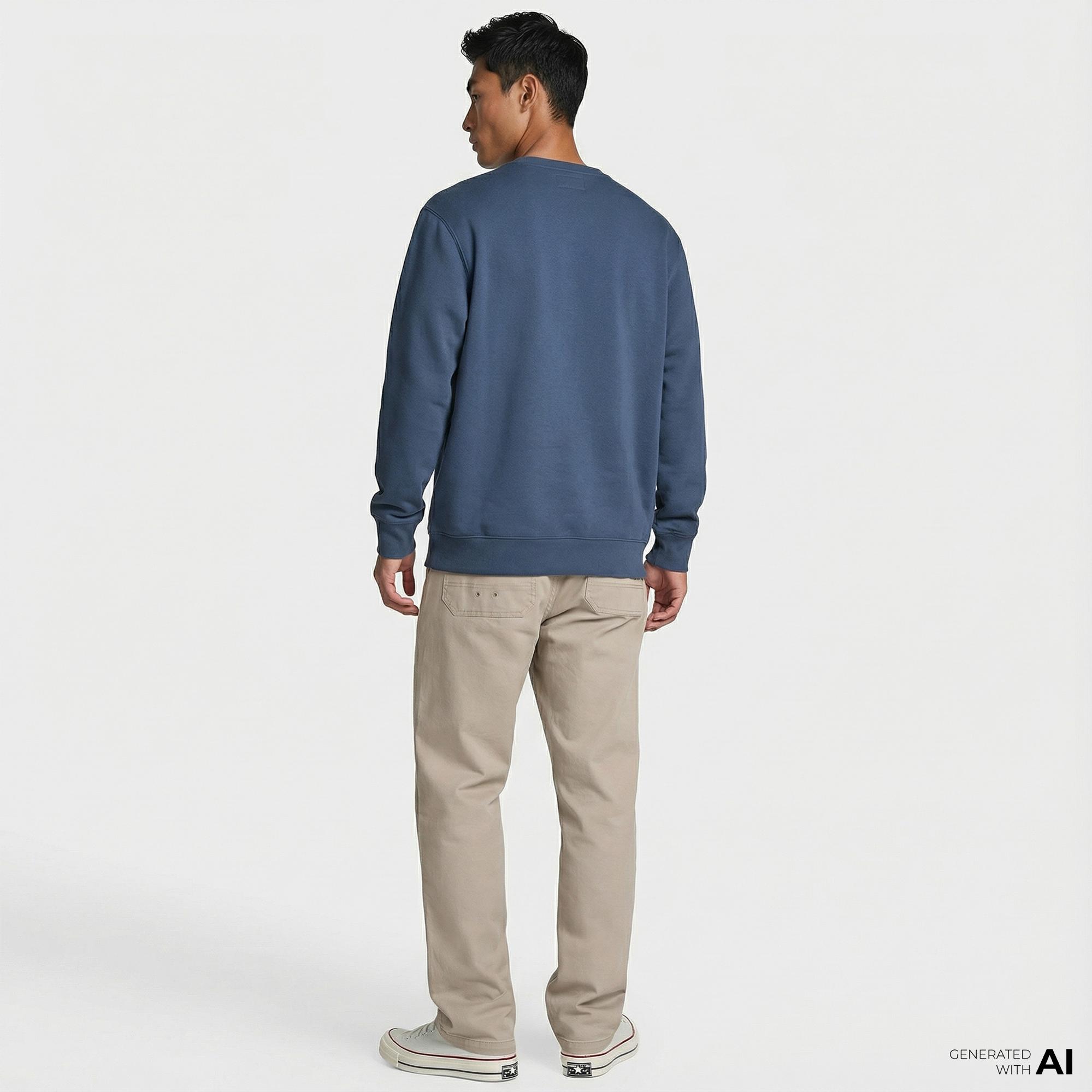 Converse Erkek Lacivert Sweatshirt
