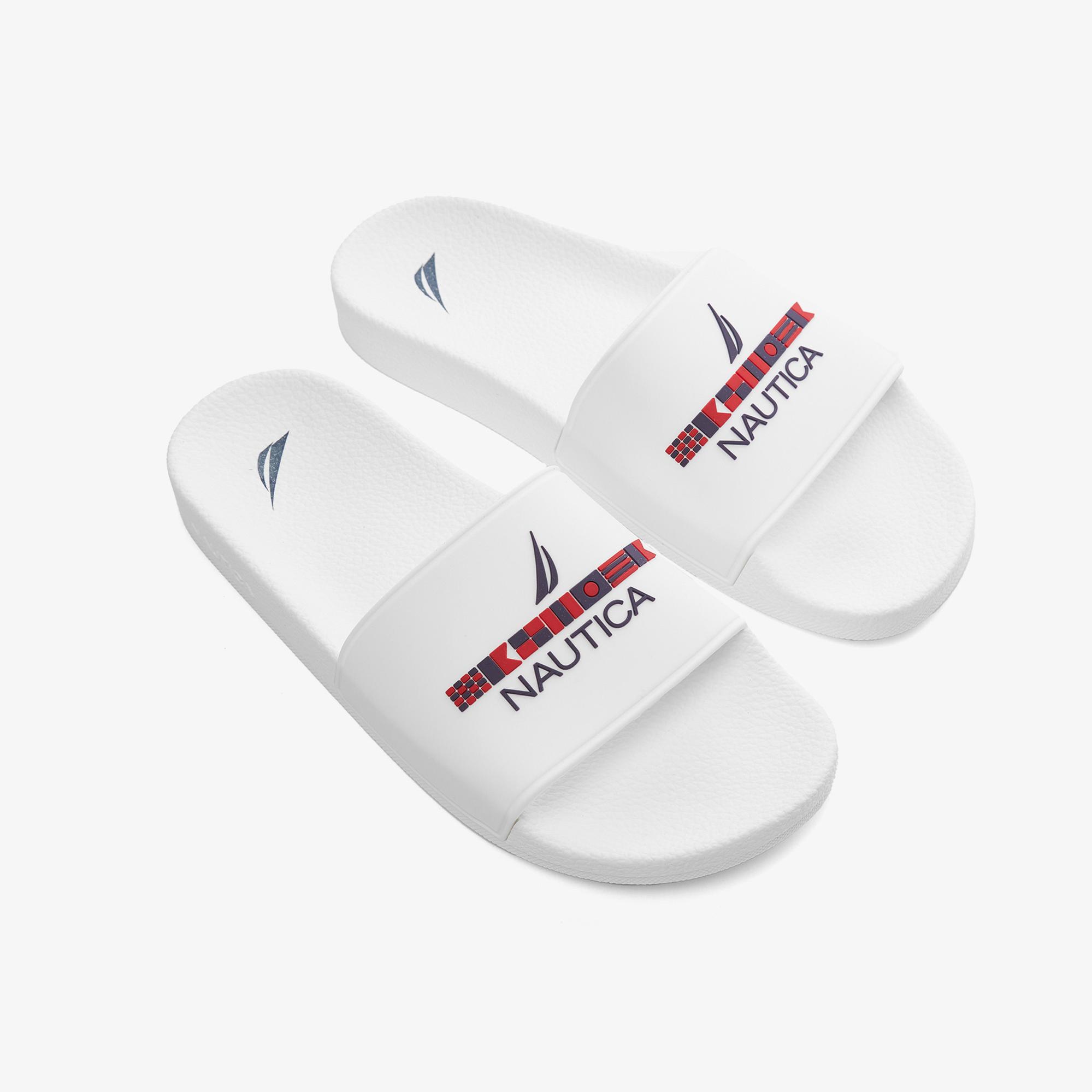 Nautica Erkek Beyaz Terlik
