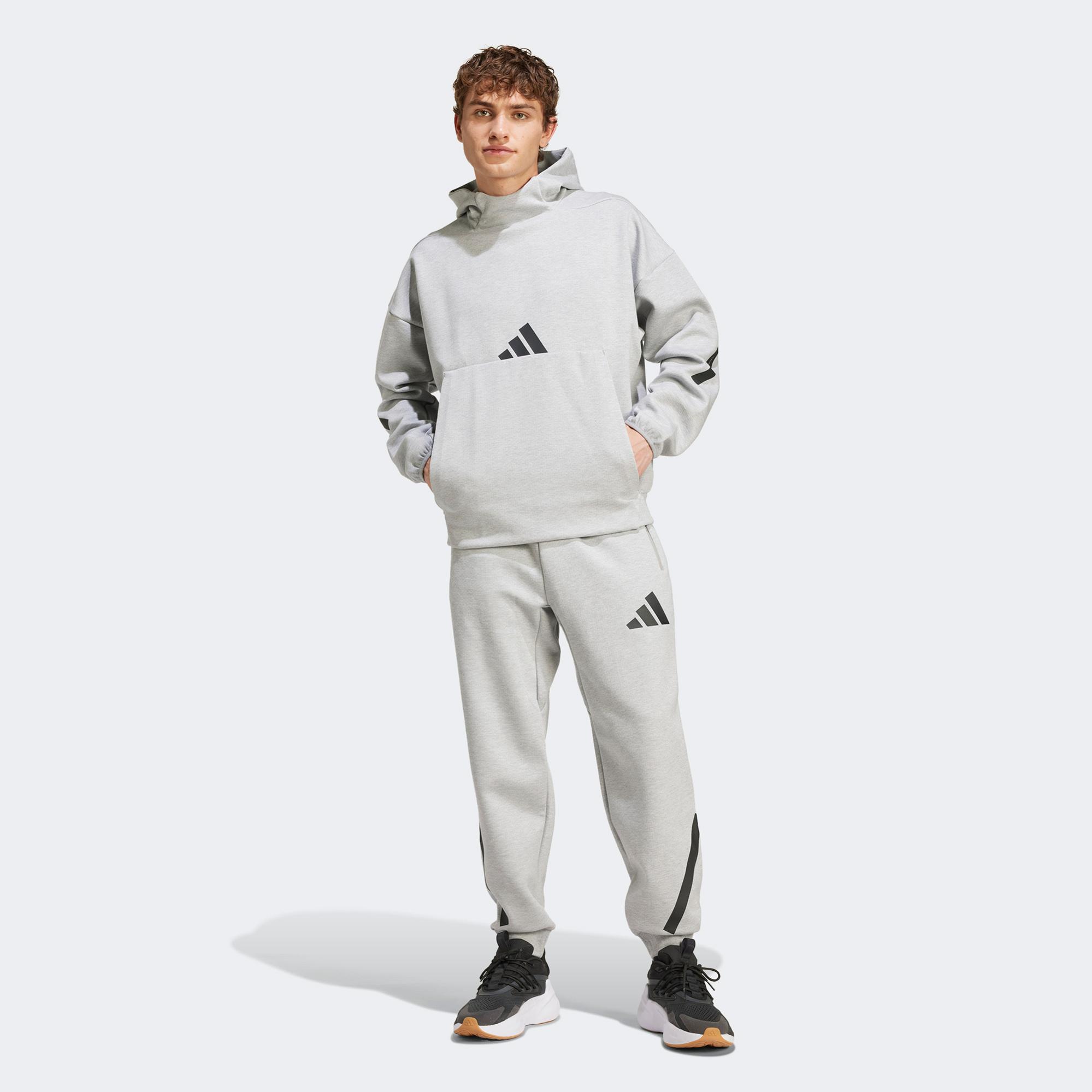 adidas Z.N.E. Erkek Gri Eşofman Altı