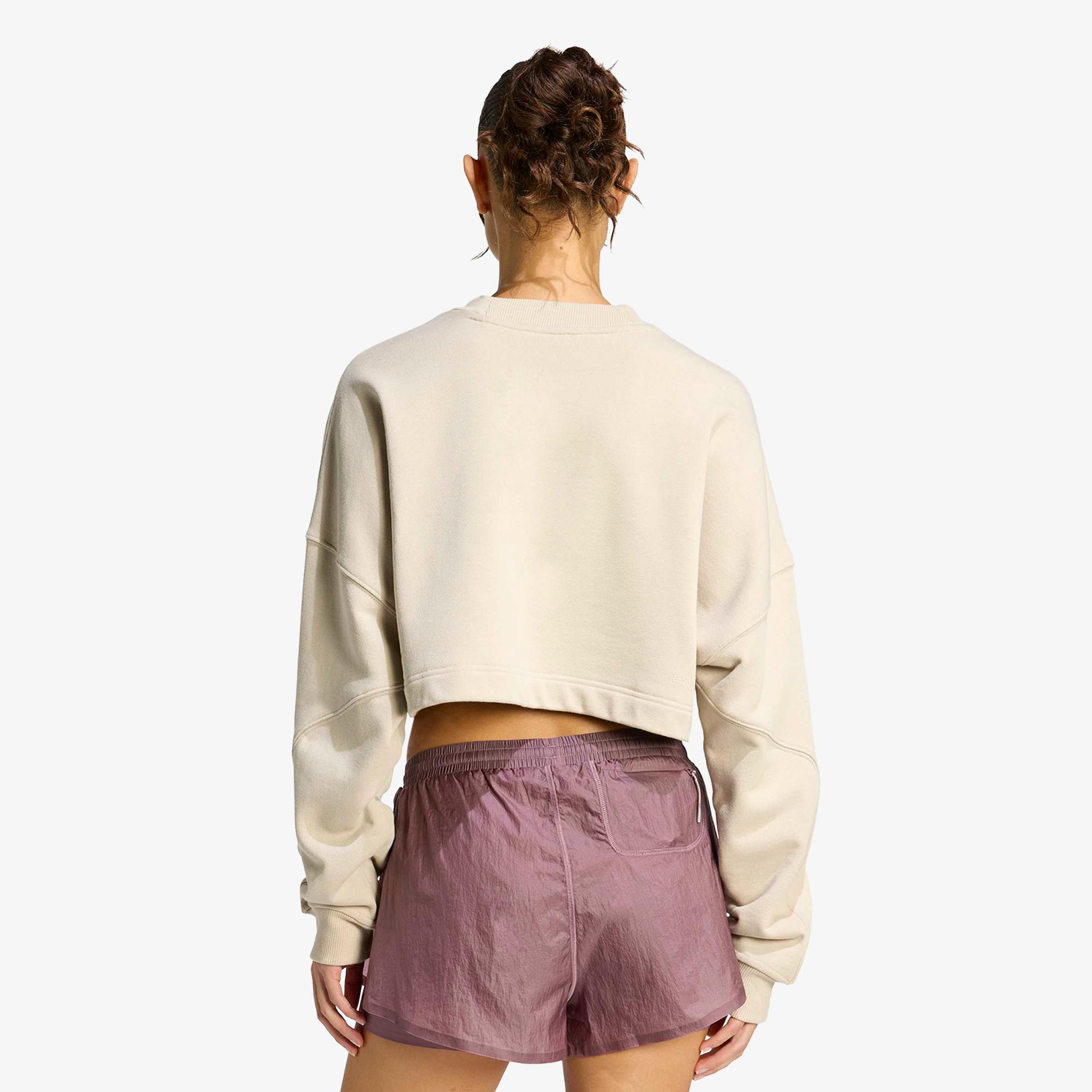 adidas Adi365 Running Kadın Bej Sweatshirt