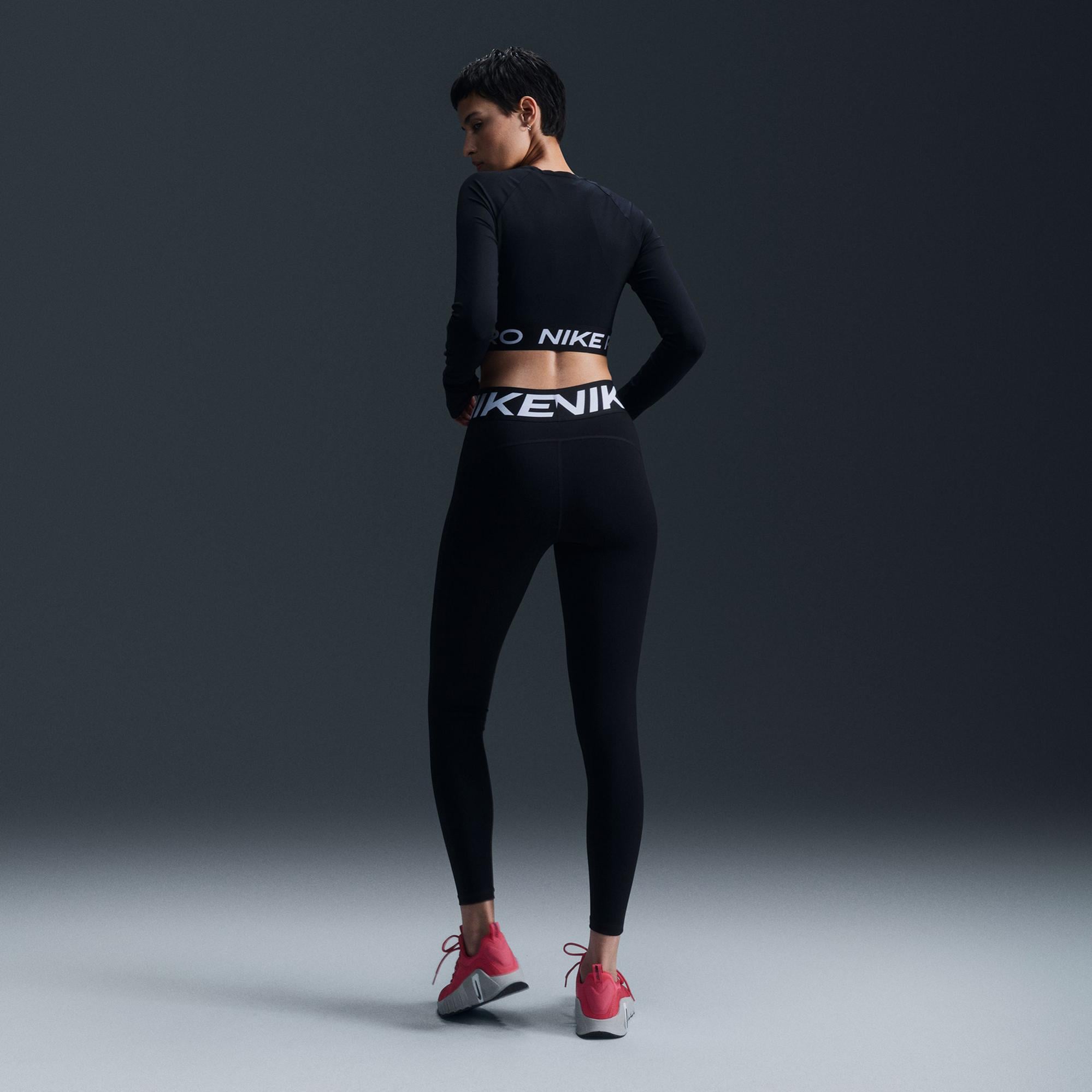 Nike Pro Sculpt Dri-Fit Kadın Siyah Tayt