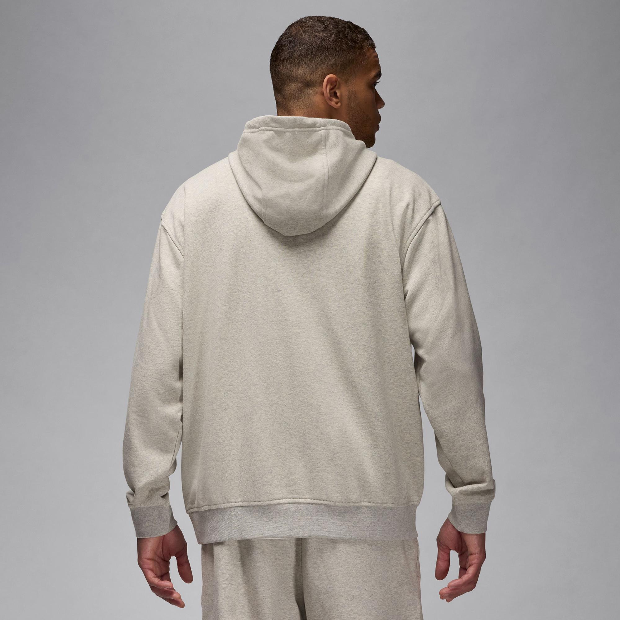 Jordan Dri-Fit Sport Crossover Fleece Erkek Gri Sweatshirt