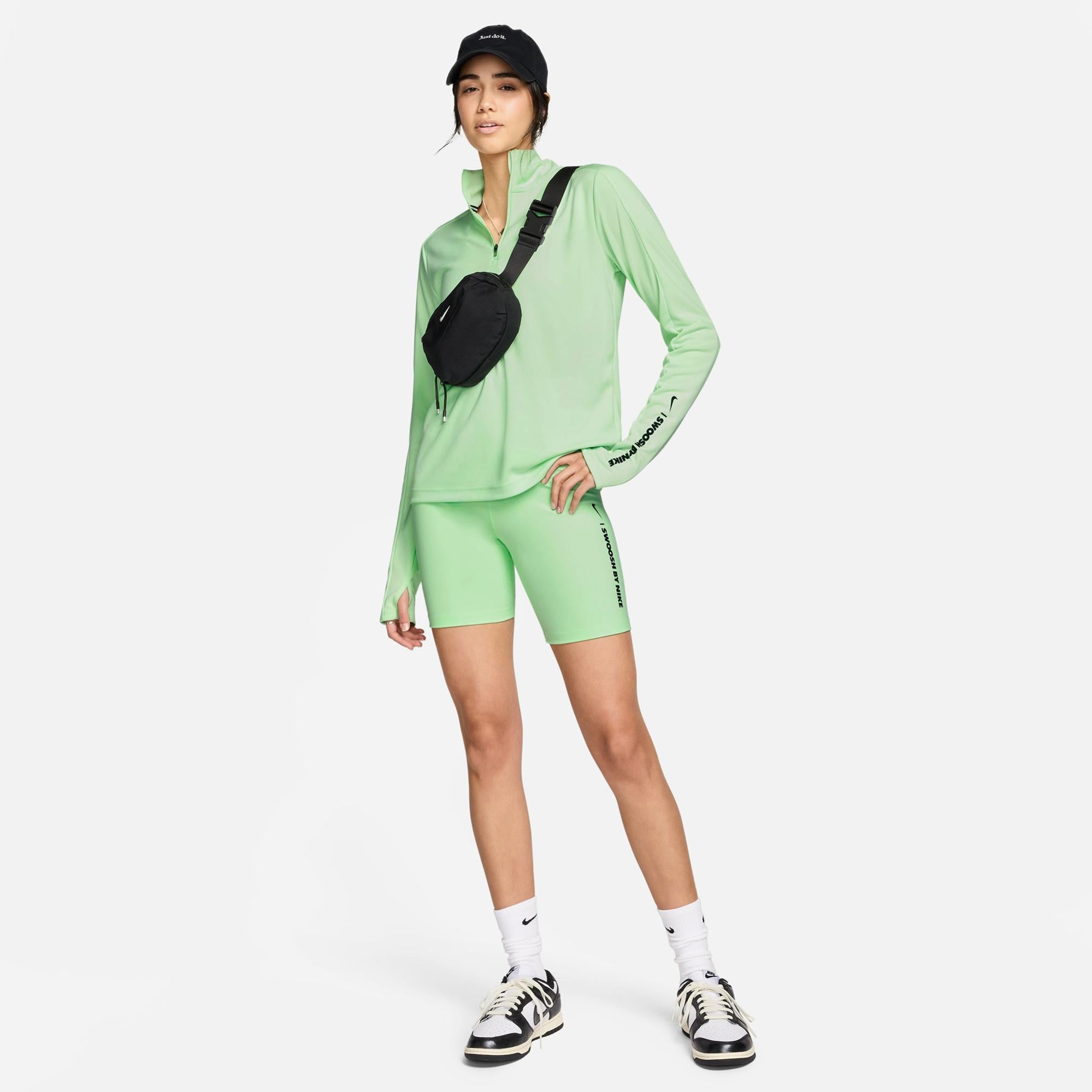 Nike One Dri-Fit High Rise Kadın Yeşil Tayt