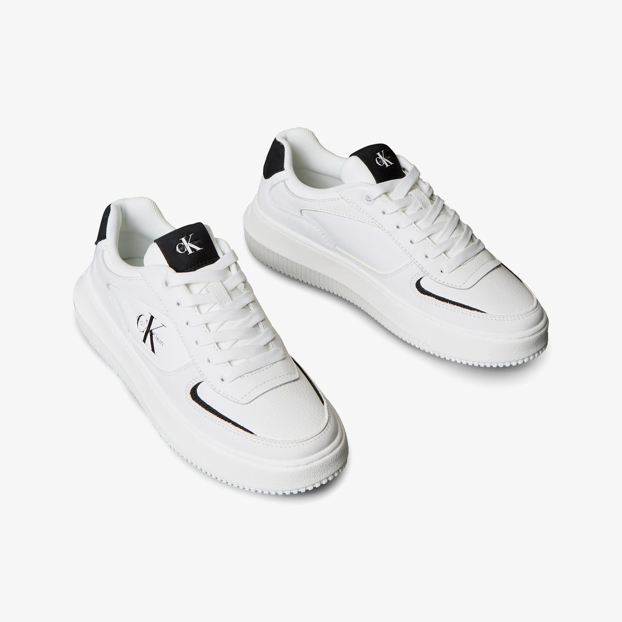 Calvin Klein Chunky Cupsole Low Kadın Beyaz Sneaker