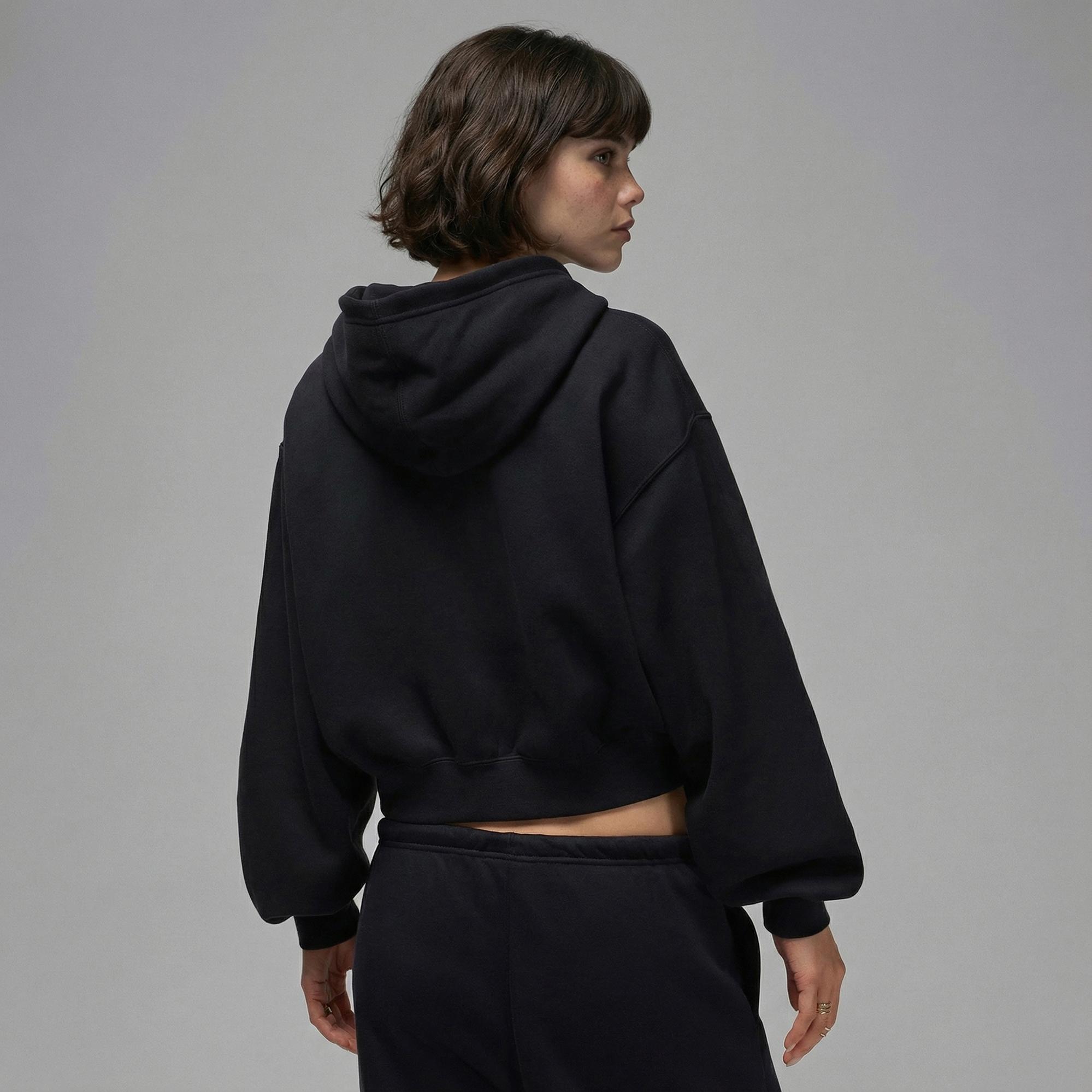 Jordan Brooklyn Fleece Kadın Siyah Sweatshirt