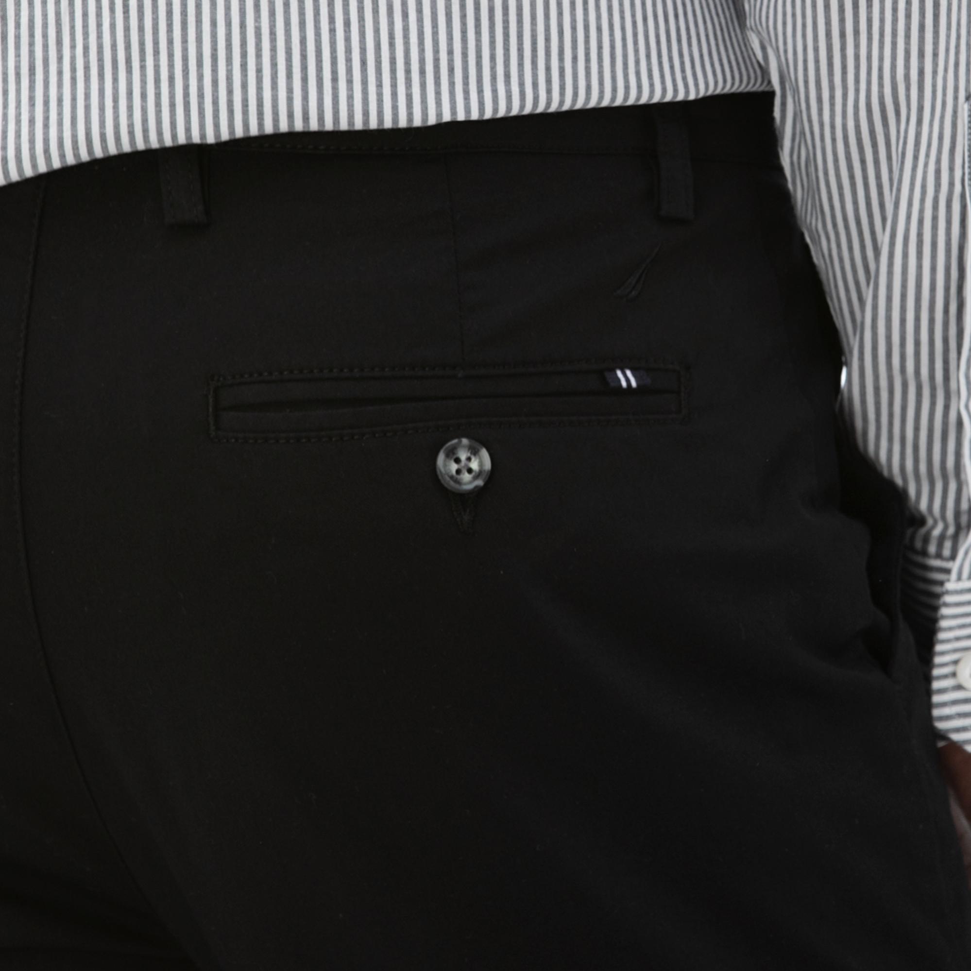 Nautica Erkek Siyah Slim Fit Chino Pantolon