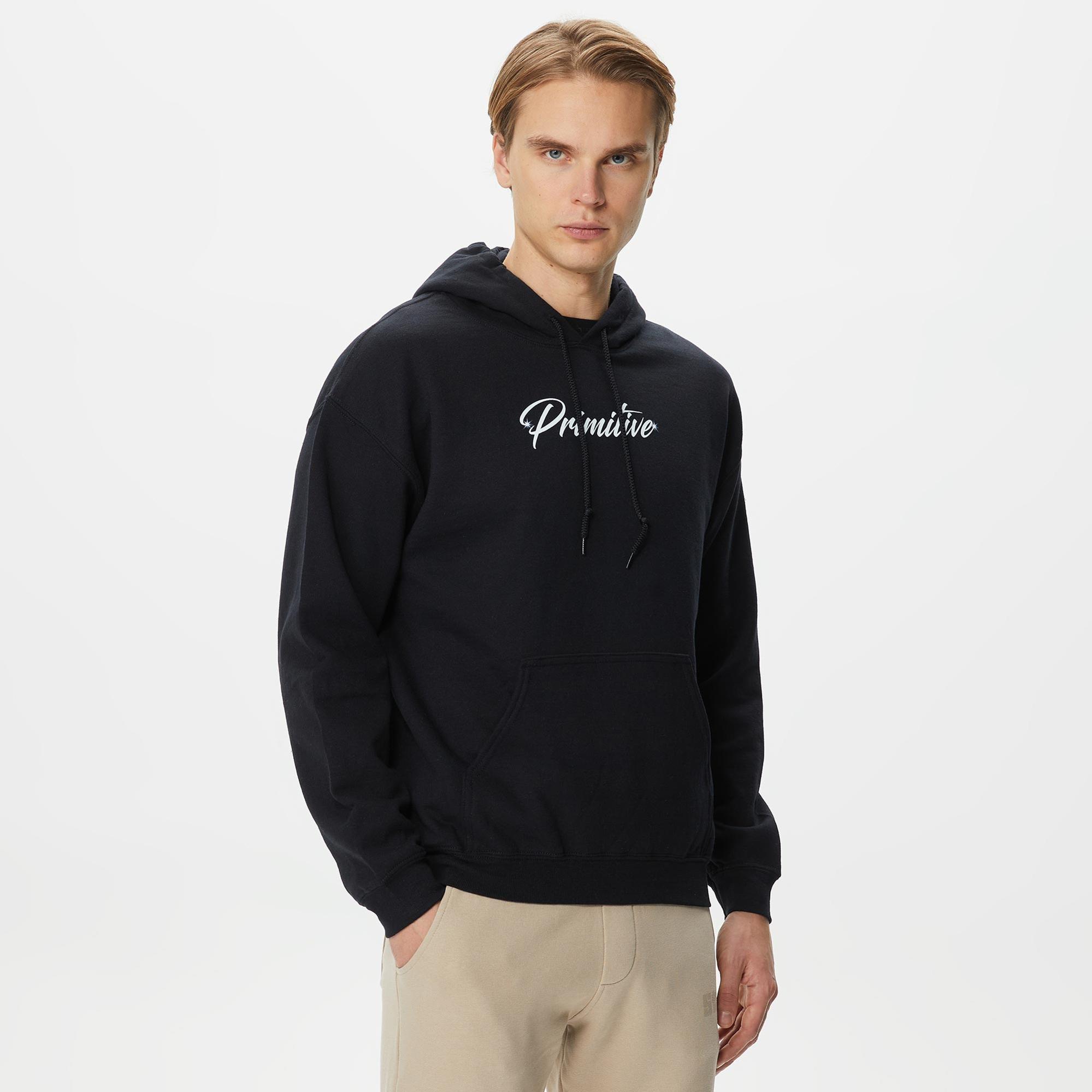 Primitive Shiver Erkek Siyah Hoodie