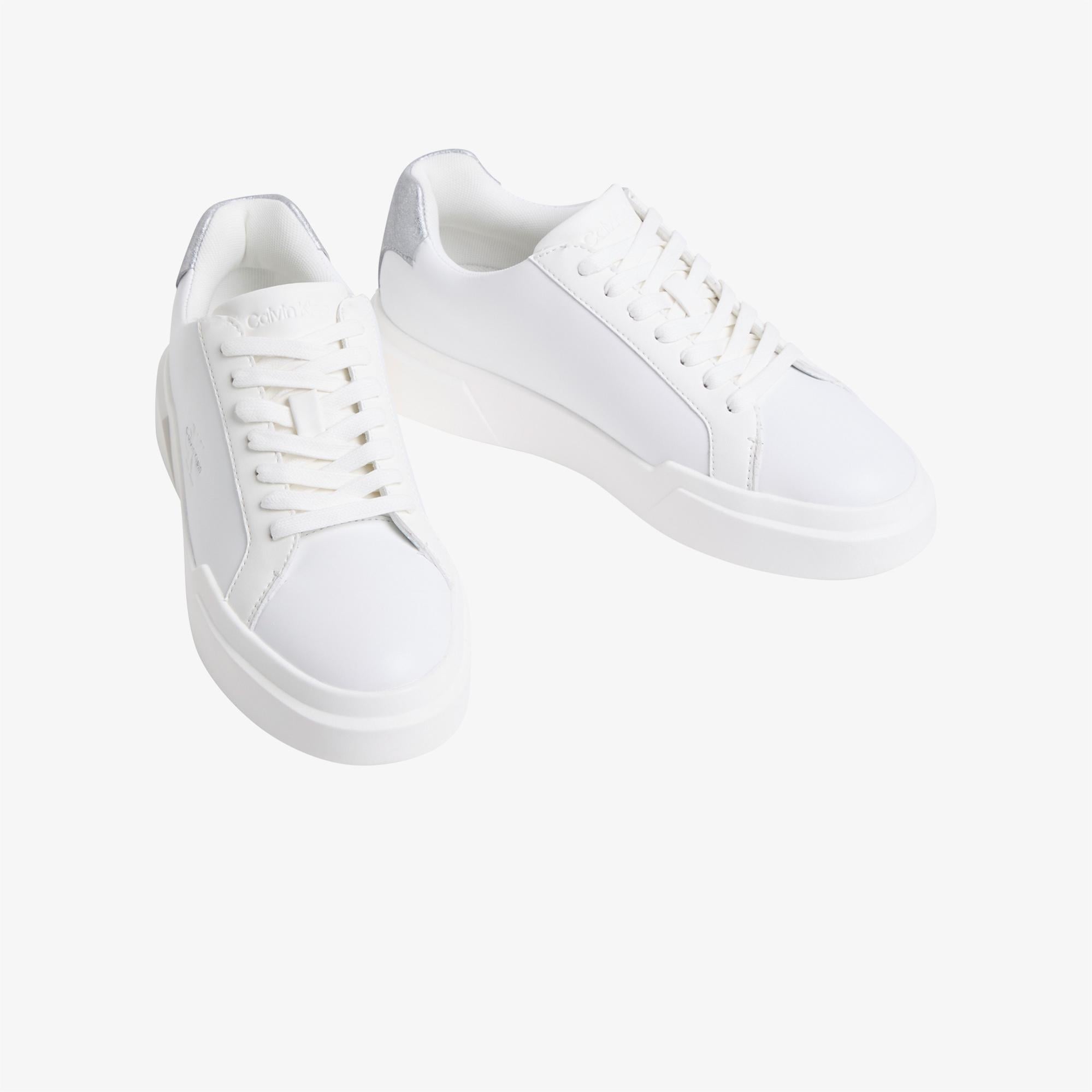 Calvin Klein Chunky Cupsole Kadın Beyaz Sneaker